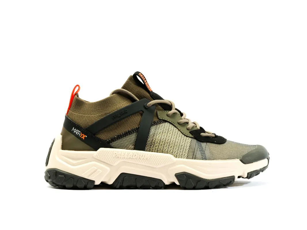 78599-309-M | OFF-GRID LO MATRYX | OLIVE NIGHT sold by Palladium Boots