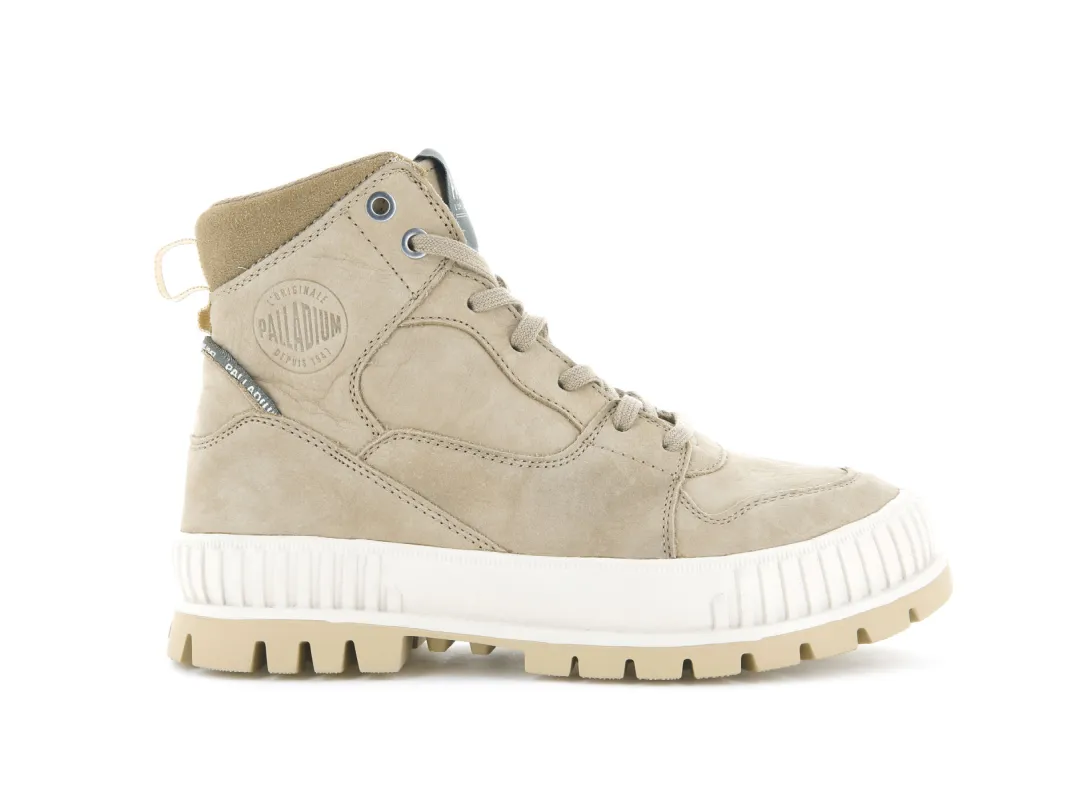 98357-223-M | PALLASHOCK HI SNK | STUCCO sold by Palladium Boots