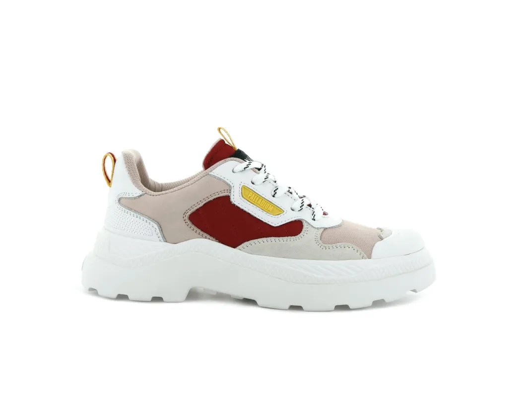 76425-608-M | PALLAKIX 90 LOW | CHILI PEPPER/ROSE DUST sold by Palladium Boots