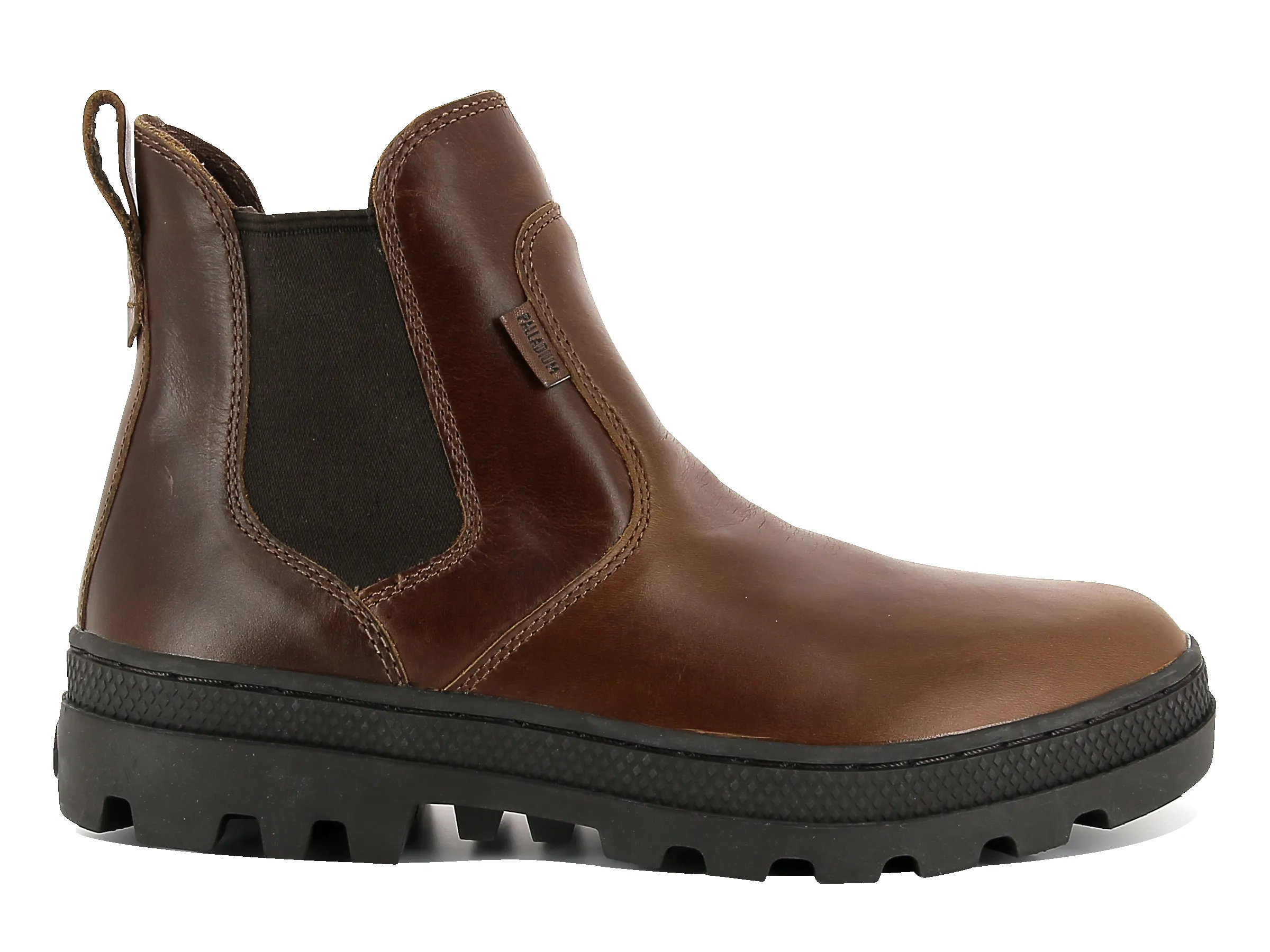 95521-237-M | WOMENS PALLABOSSE CHELSEA L | SUNRISE/CHOCOLATE sold by Palladium Boots