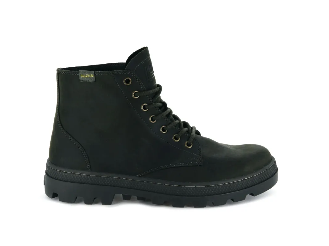 05525-377-M | PALLABOSSE MID | OLIVE NIGHT/BELUGA sold by Palladium Boots