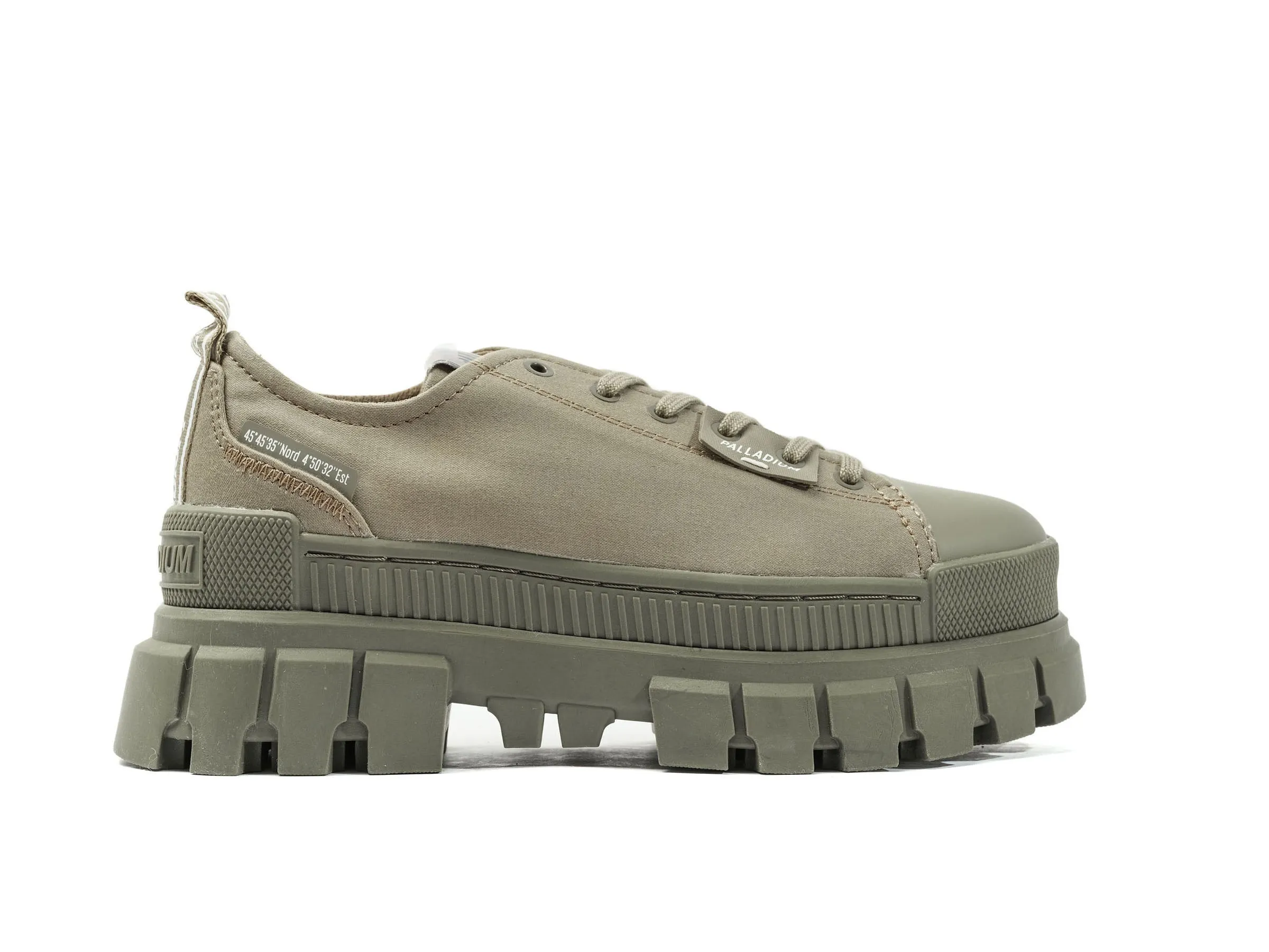 97243-377-M | REVOLT LO TX | DUSKY GREEN sold by Palladium Boots