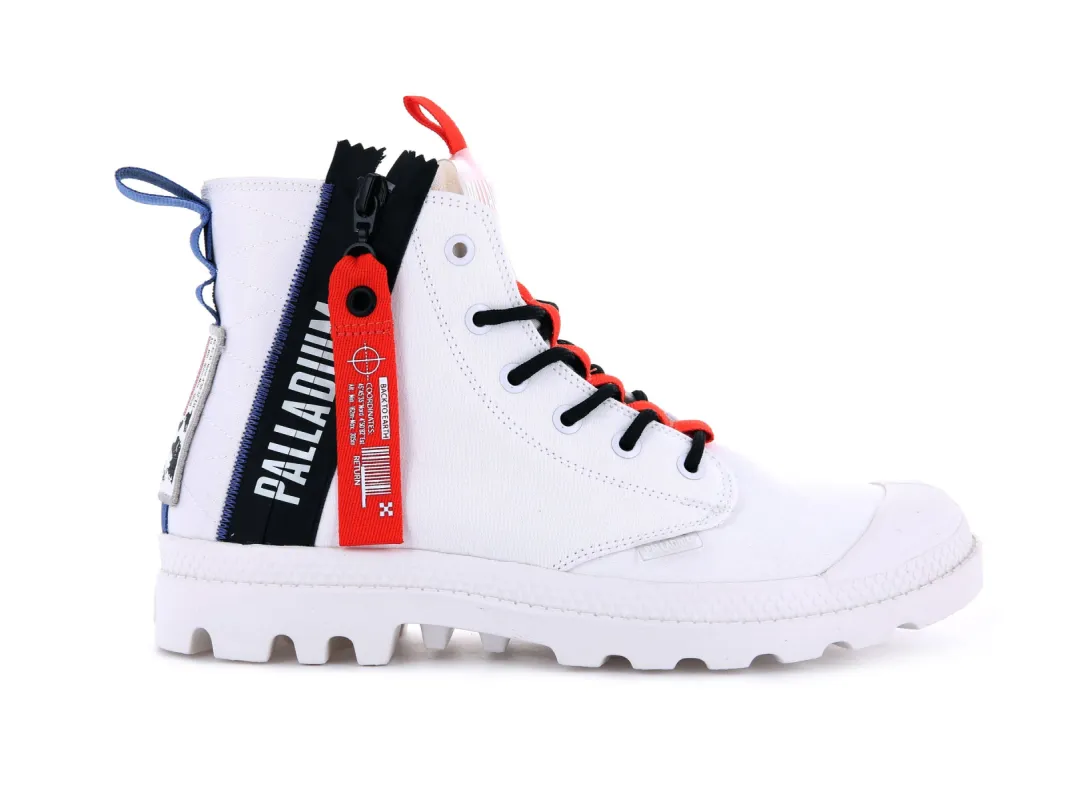 77357-116-M | PAMPA HI TICKET TO EARTH | STAR WHITE sold by Palladium Boots