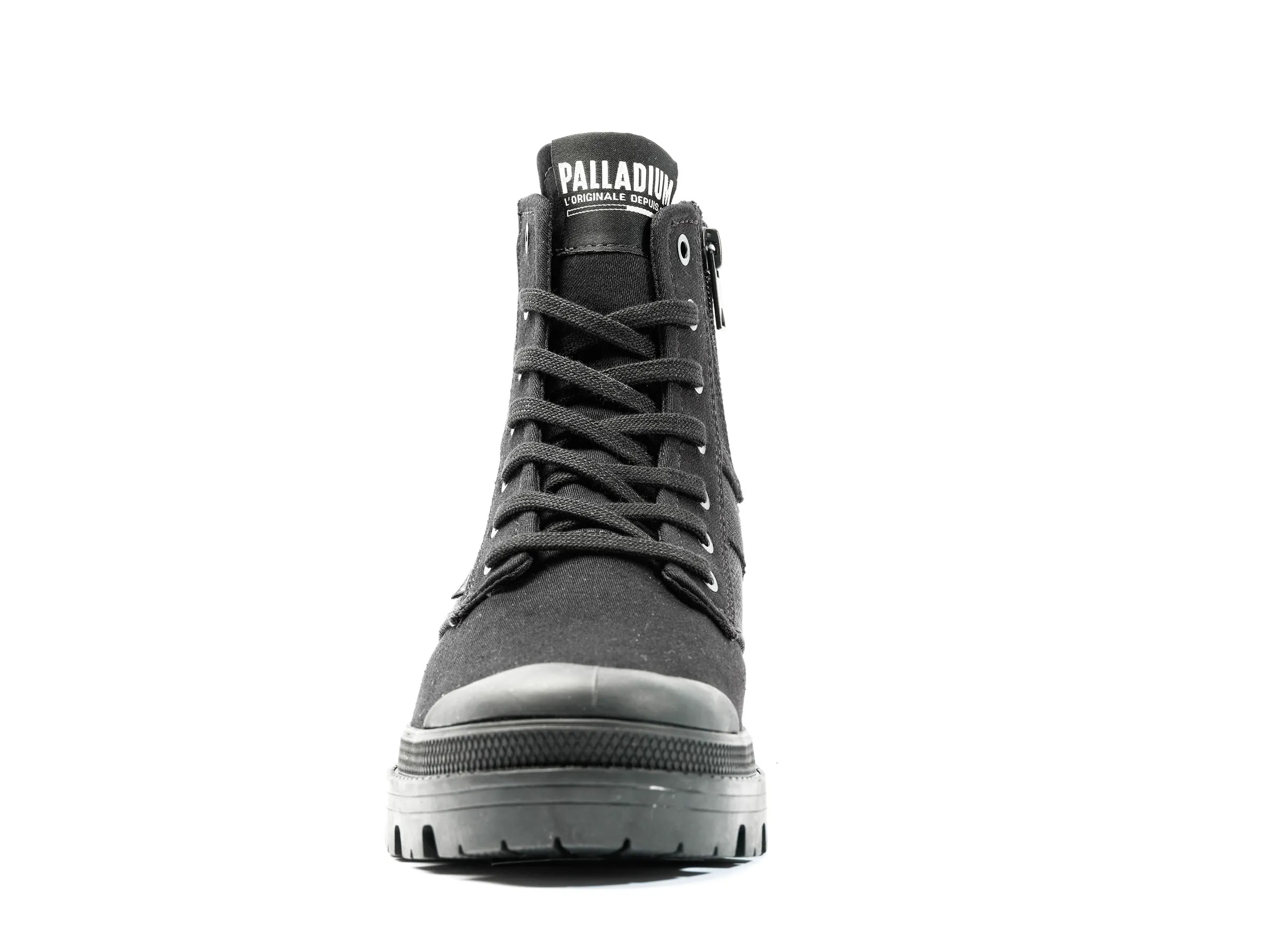 98582-008-M | PALLABASE HI ARMY | BLACK sold by Palladium Boots product image thumbnail 3