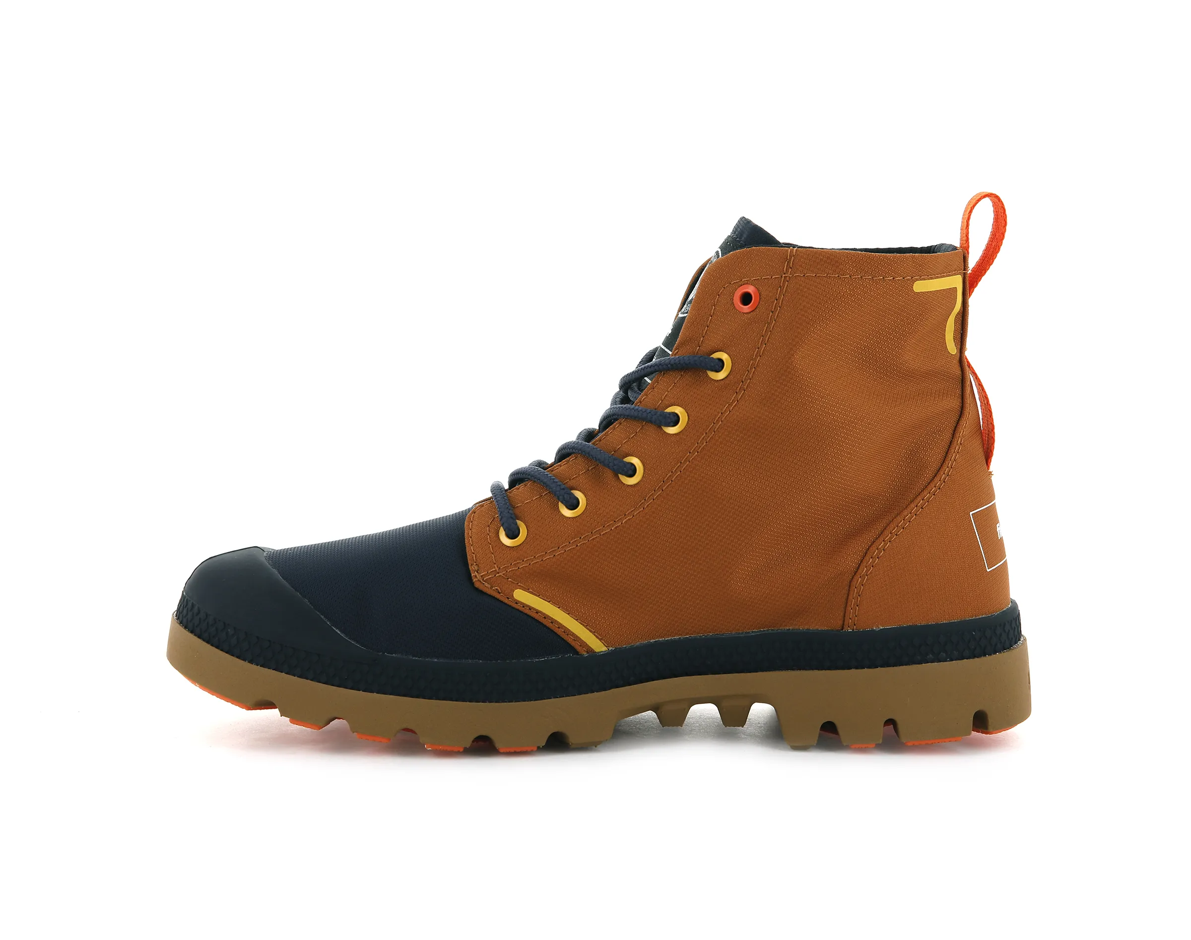 77072-474-M | PALLAFIN RECYCLE | NAVY/TAN sold by Palladium Boots product image thumbnail 4