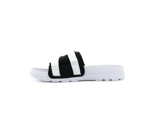 76696-102-M | SOLEA SLIDE | WHITE/BLACK sold by Palladium Boots product image thumbnail 4