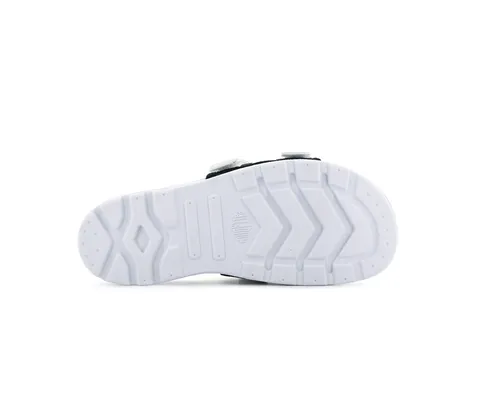 76696-102-M | SOLEA SLIDE | WHITE/BLACK sold by Palladium Boots product image thumbnail 5