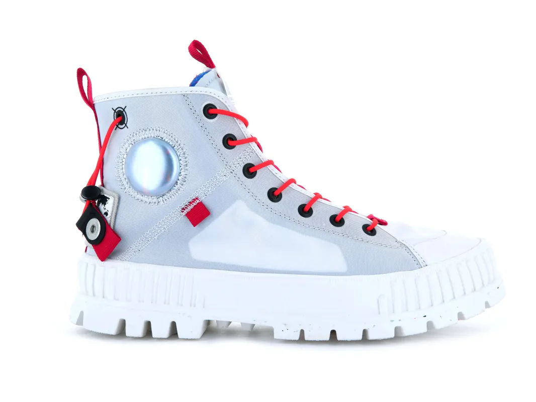 77354-116-M | PALLASHOCK MID TICKET TO EARTH | STAR WHITE sold by Palladium Boots