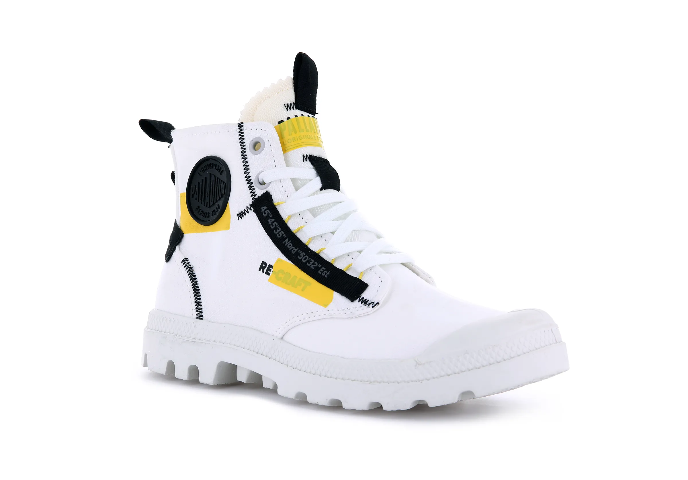 77220-116-M | PAMPA HI RE-CRAFT | STAR WHITE sold by Palladium Boots product image thumbnail 2