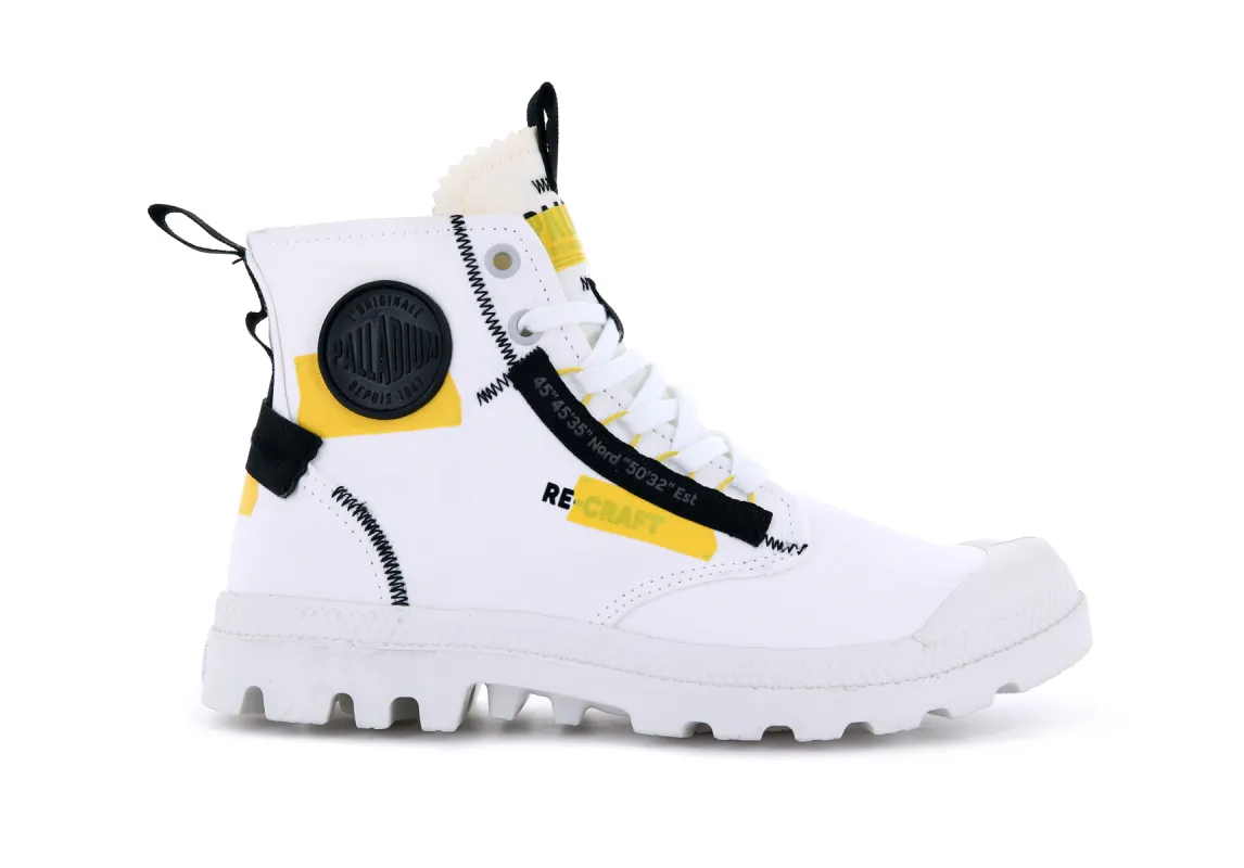 77220-116-M | PAMPA HI RE-CRAFT | STAR WHITE sold by Palladium Boots