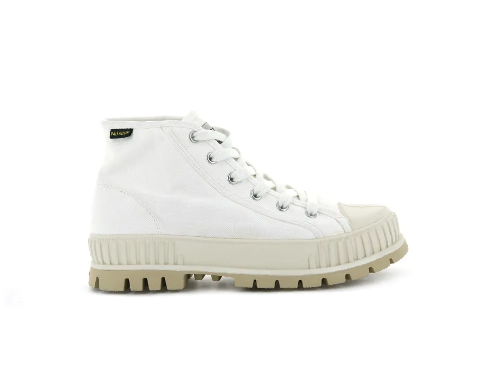 76681-051-M | PALLASHOCK MID OG | MARSHMALLOW sold by Palladium Boots