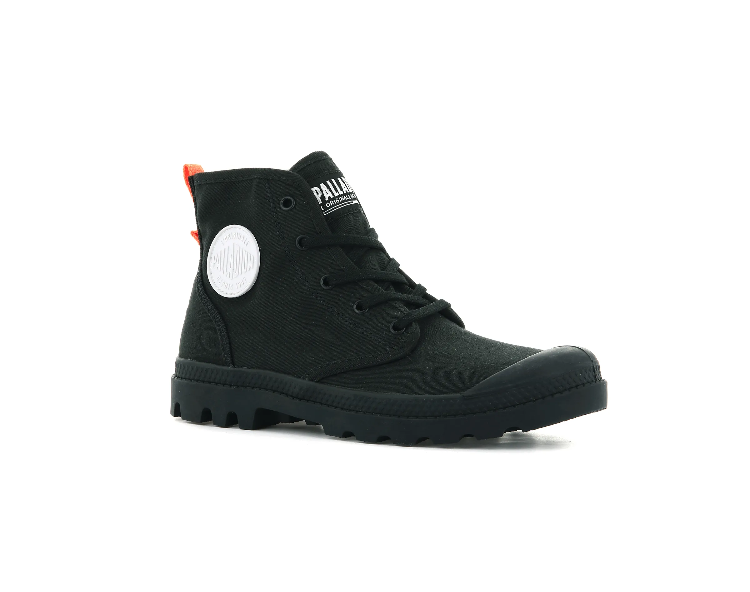 97074-008-M | PAMPA HI TWILL | BLACK/BLACK sold by Palladium Boots product image thumbnail 2