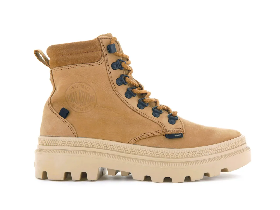 97978-298-M | PALLATROOPER HIKER NUBUCK | OCHRE TAN sold by Palladium Boots