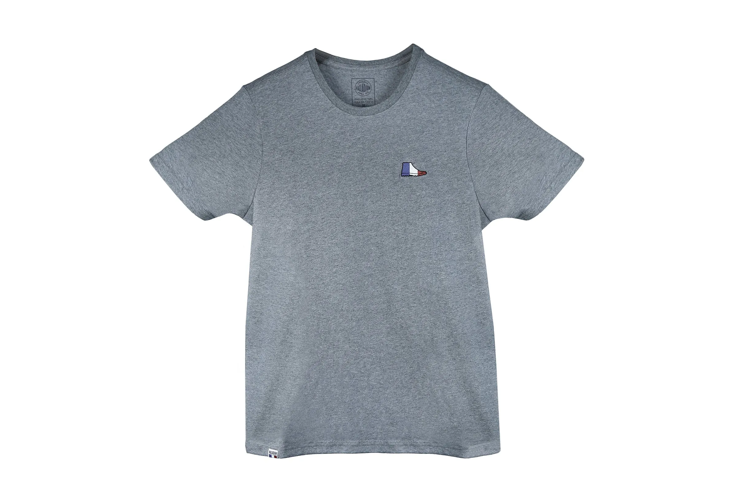 174190-004 | FRENCH PAMPA T-SHIRT | DARK GREY sold by Palladium Boots