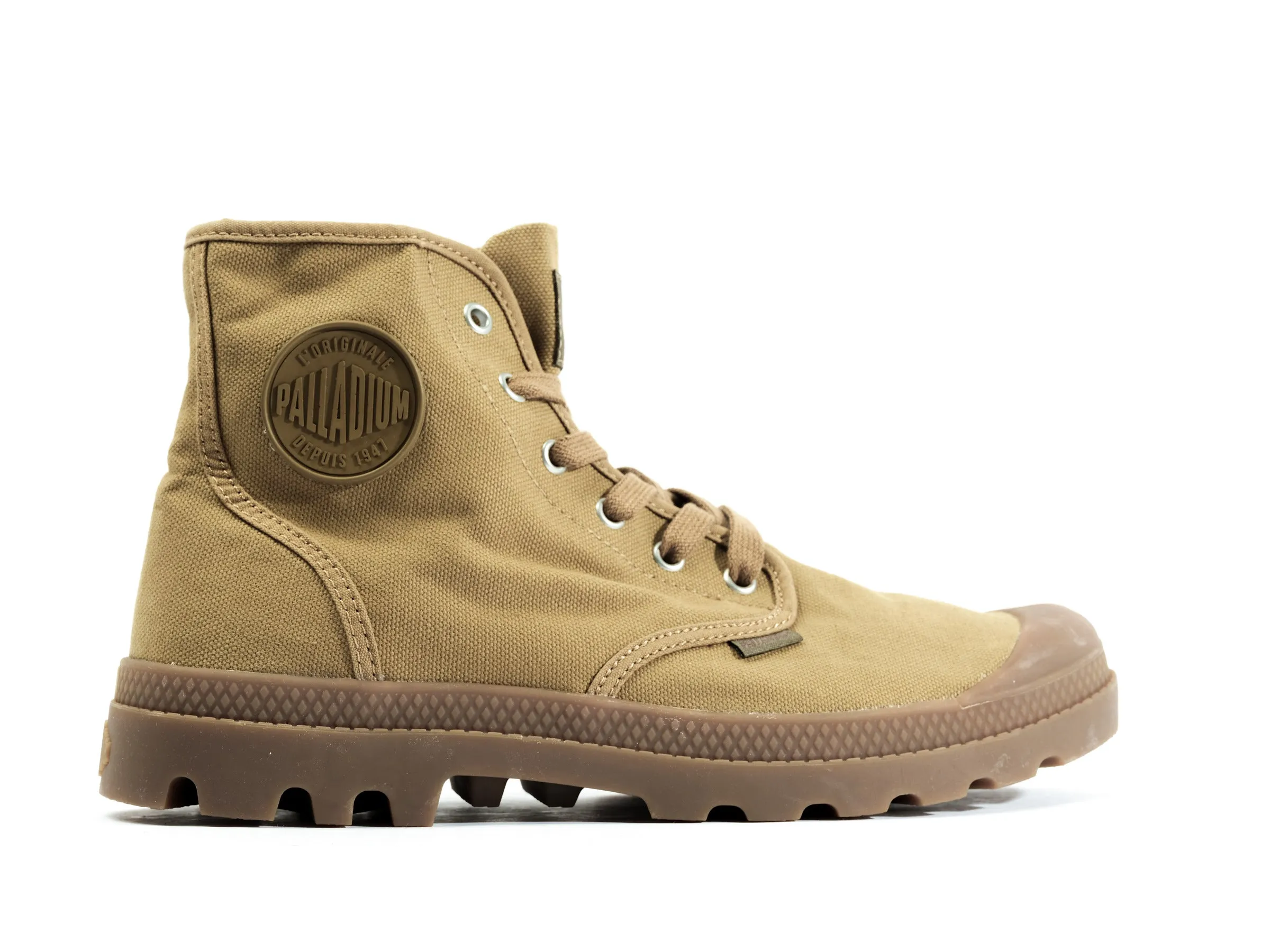 02352-307-M | PAMPA HI | OLIVE sold by Palladium Boots