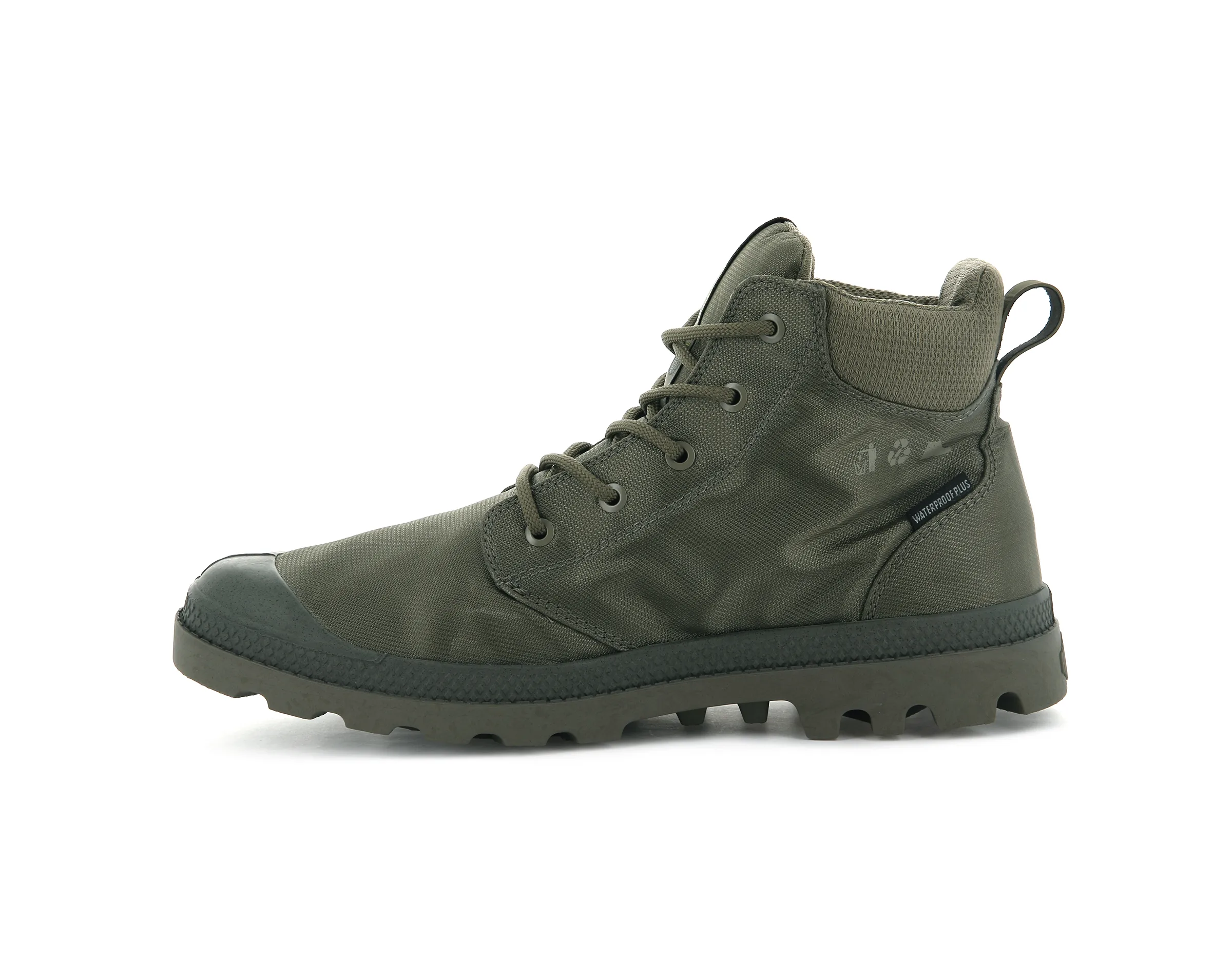 06654-377-M | PAMPA CUFF RECYCLE WP+ | DUSKY GREEN sold by Palladium Boots product image thumbnail 4