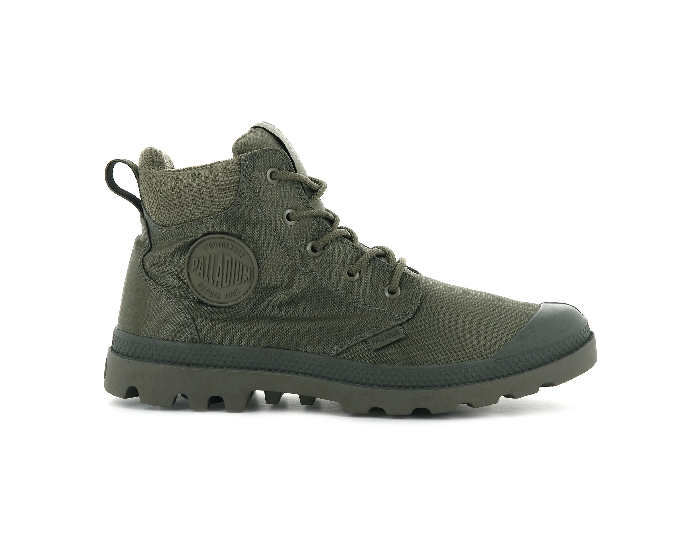 06654-377-M | PAMPA CUFF RECYCLE WP+ | DUSKY GREEN sold by Palladium Boots