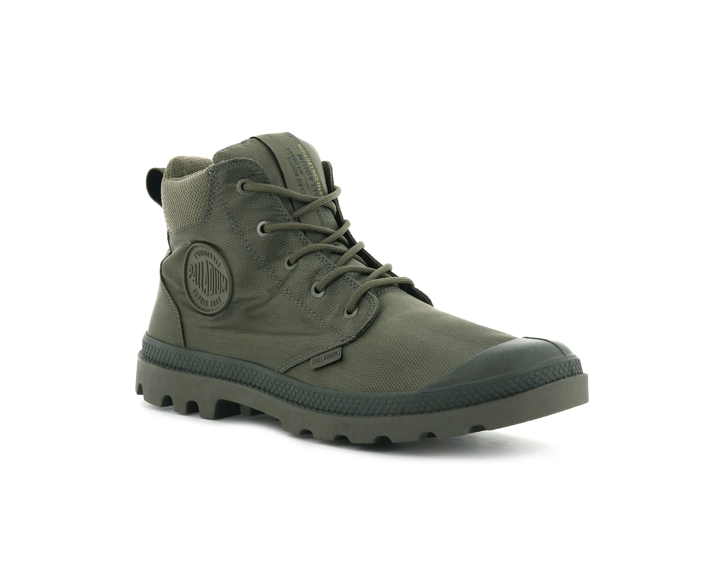 06654-377-M | PAMPA CUFF RECYCLE WP+ | DUSKY GREEN sold by Palladium Boots product image thumbnail 2