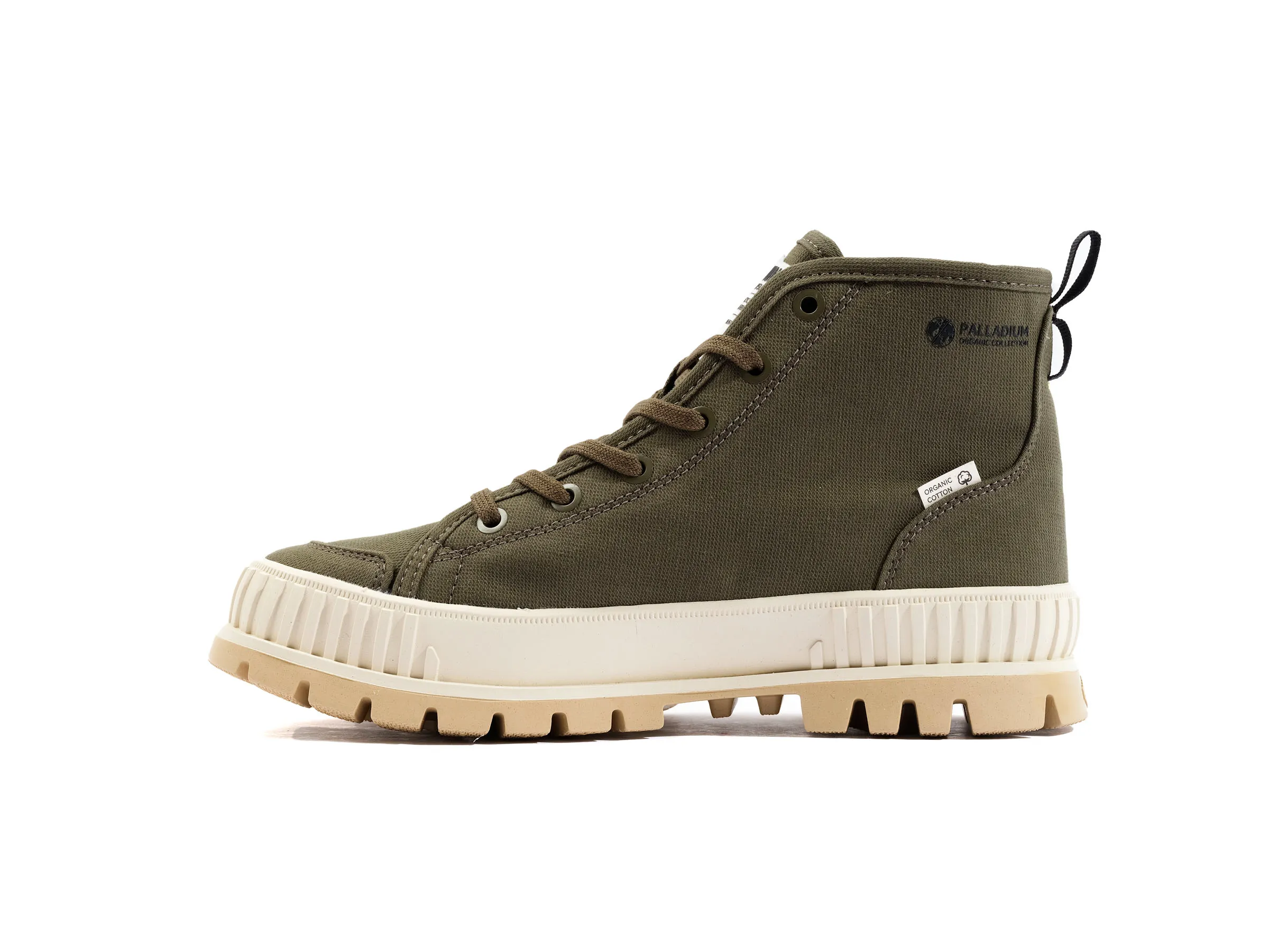 78568-325-M | PALLASHOCK ORGANIC 2 | OLIVE NIGHT sold by Palladium Boots product image thumbnail 4