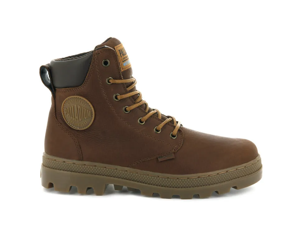05938-233-M | PALLABOSSE SPORT CUFF WATERPROOF | CATHAY SPICE/CHOCOLATE BROWN/MID GUM sold by Palladium Boots