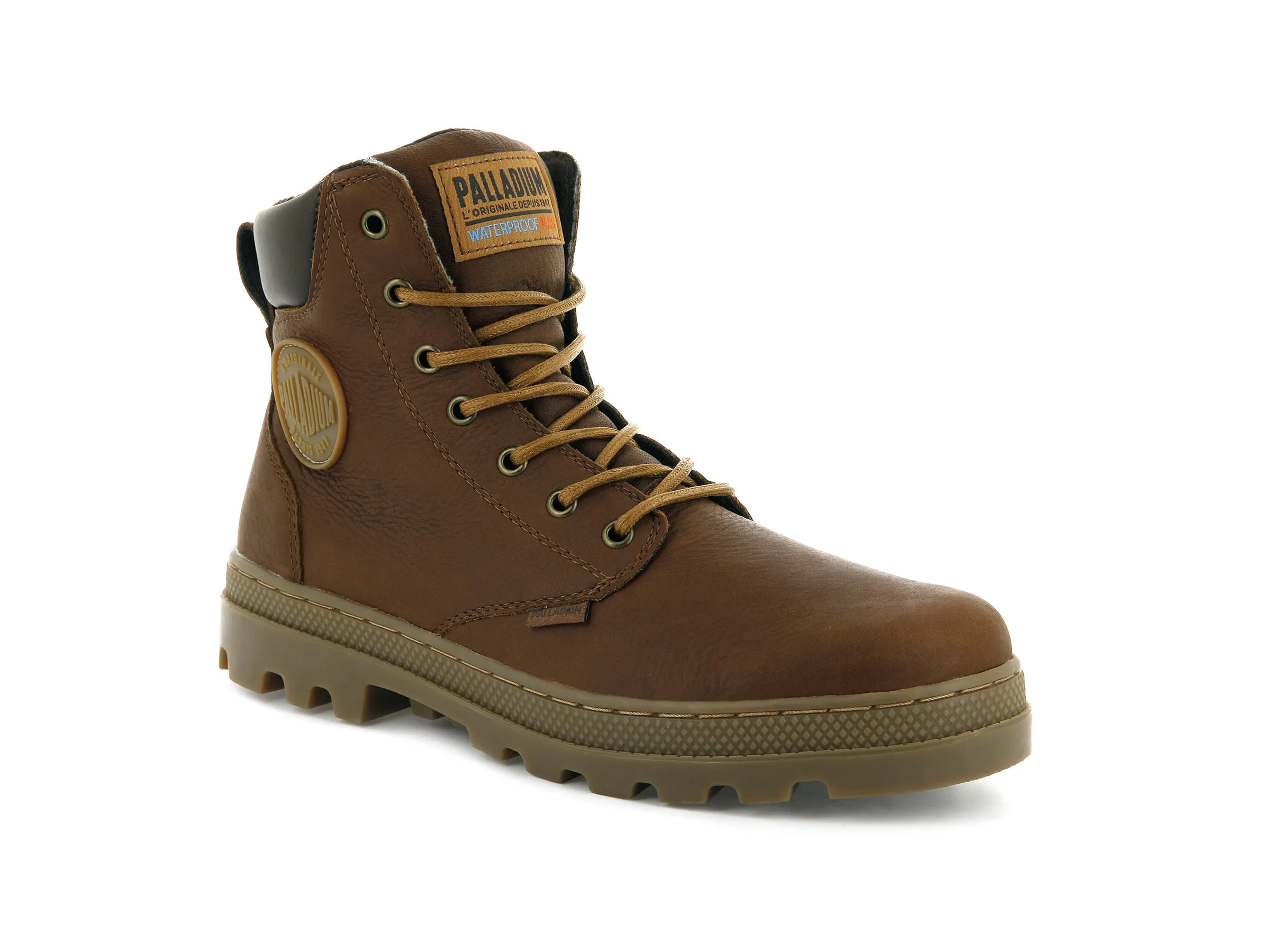 05938-233-M | PALLABOSSE SPORT CUFF WATERPROOF | CATHAY SPICE/CHOCOLATE BROWN/MID GUM sold by Palladium Boots product image thumbnail 2
