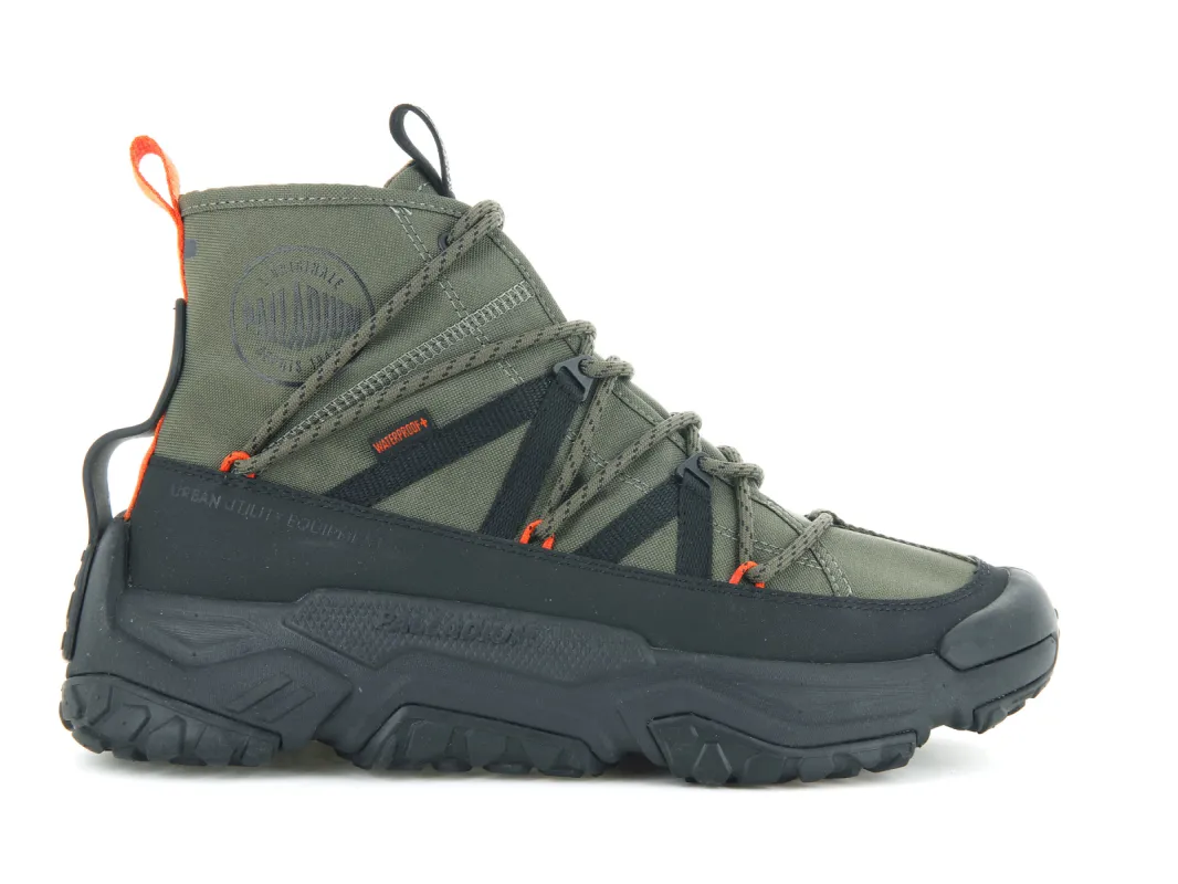 77987-325-M | OFF-GRID CROSS WP+ | OLIVE NIGHT sold by Palladium Boots