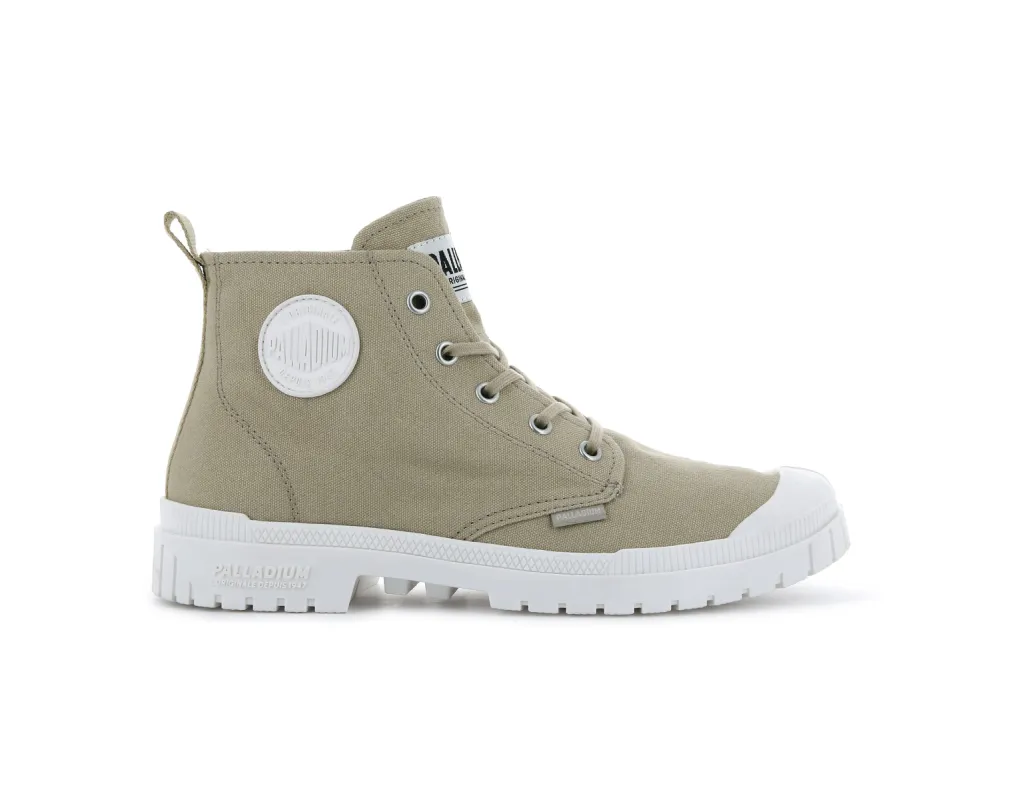 76838-271-M | PAMPA SP20 HI CANVAS | WARM SAND sold by Palladium Boots