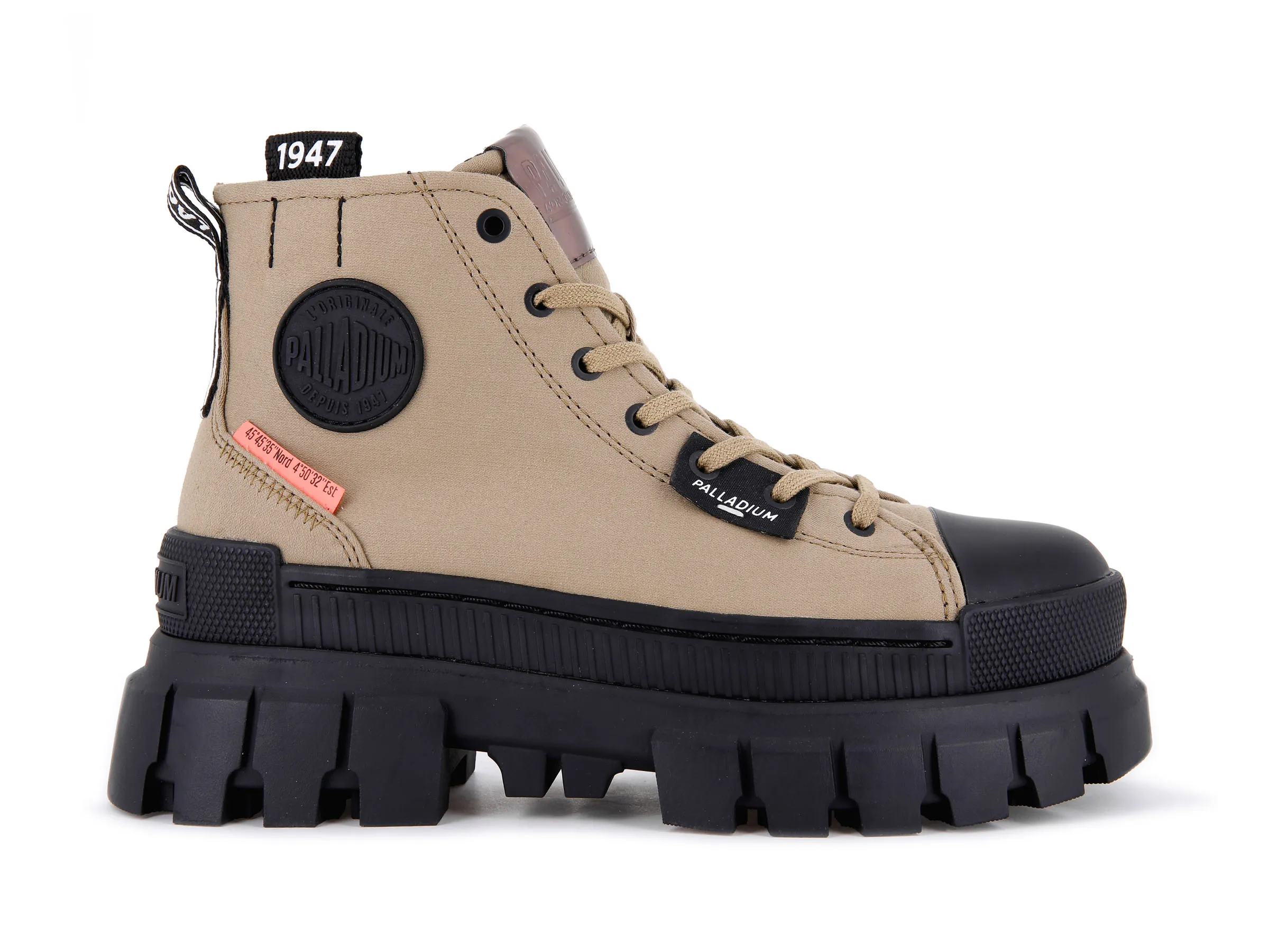 97242-307-M | REVOLT HI TX | OLIVE sold by Palladium Boots