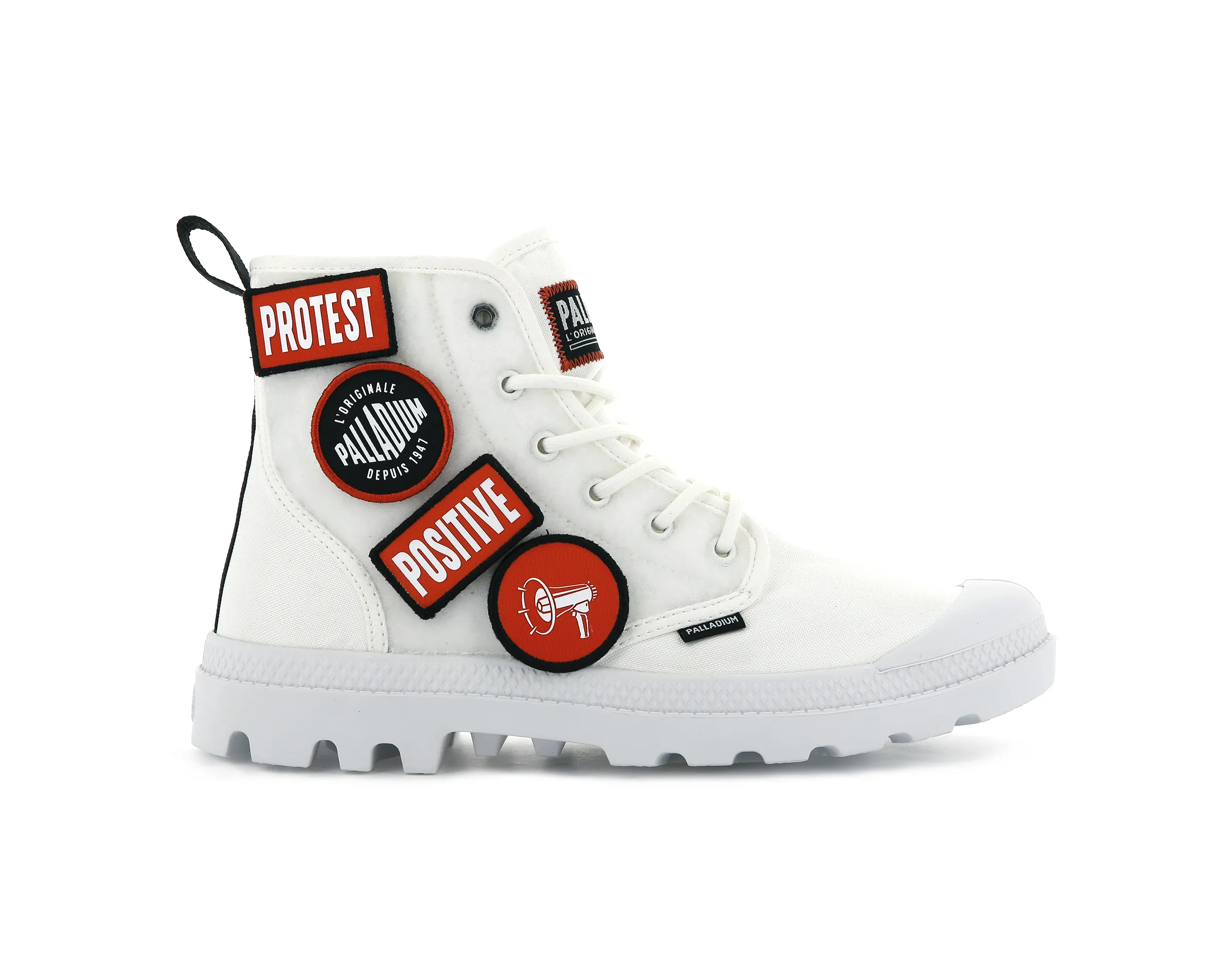 76648-116-M | PAMPA HI CHANGE | STAR WHITE sold by Palladium Boots