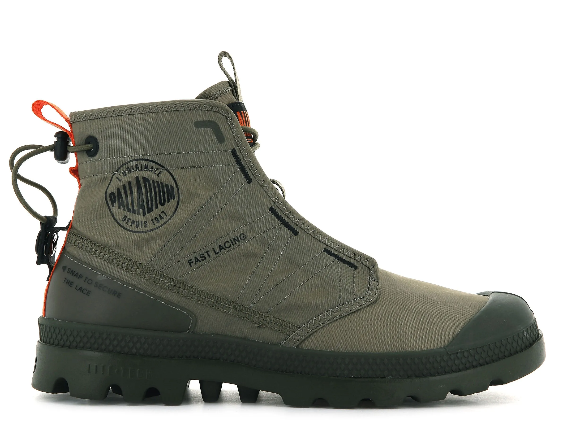 77039-308-M | PAMPA TRAVEL LITE | DUSKY GREEN sold by Palladium Boots
