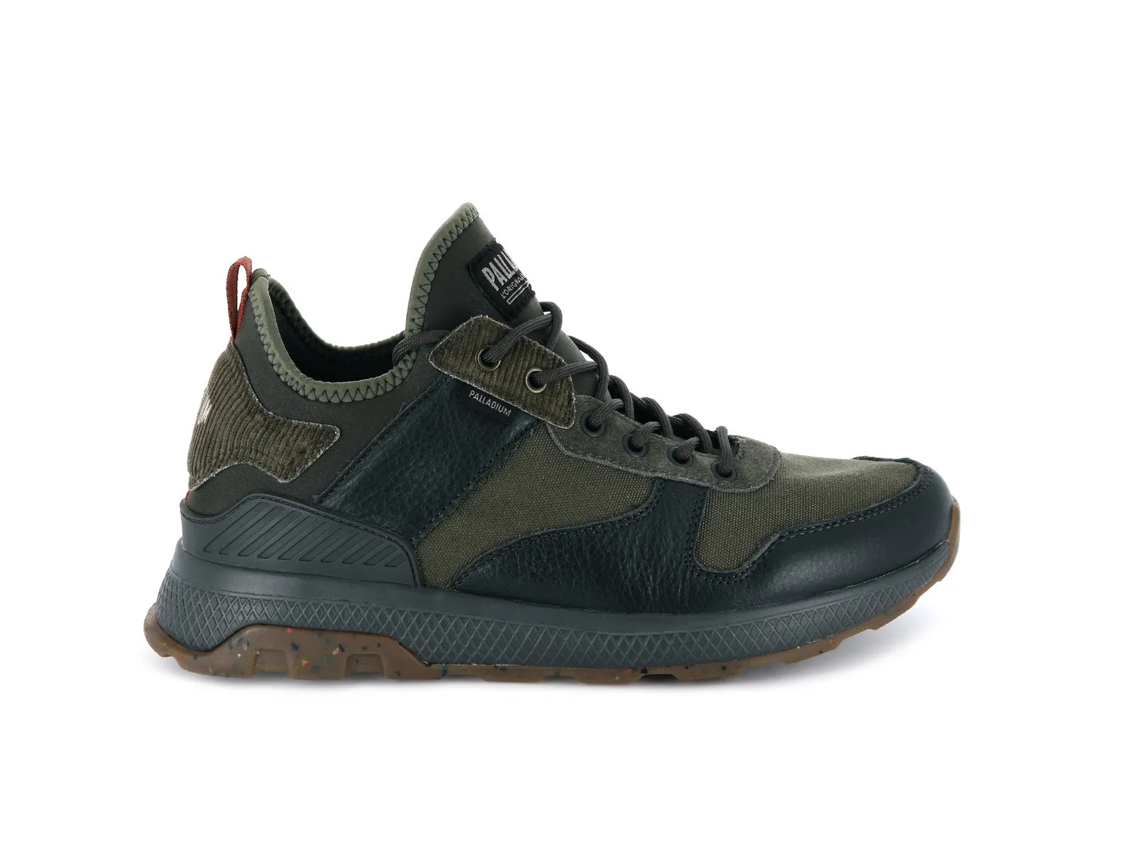05682-321-M | AX_EON ARMY RUNNER | BELUGA/OLIVE NIGHT/KHAKI sold by Palladium Boots