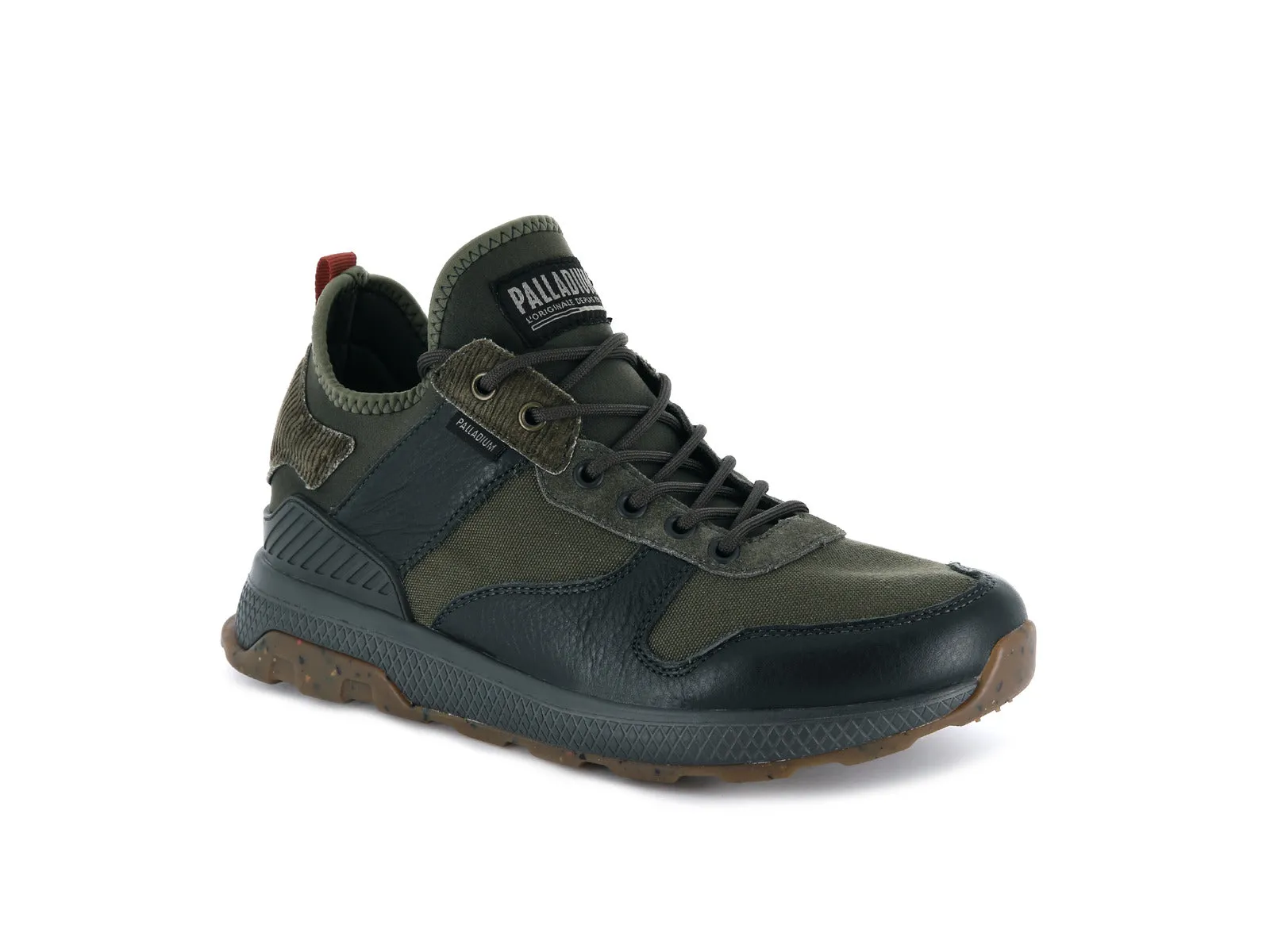 05682-321-M | AX_EON ARMY RUNNER | BELUGA/OLIVE NIGHT/KHAKI sold by Palladium Boots product image thumbnail 2