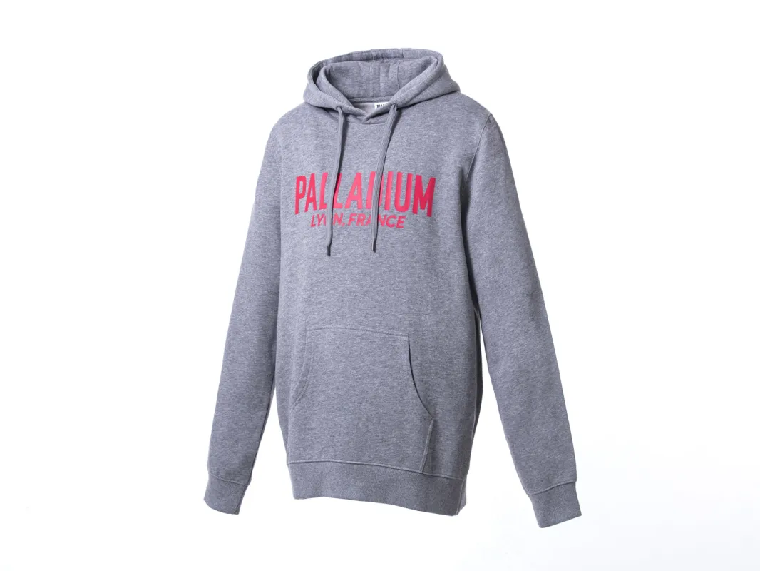172418-004 | PALLADIUM FRANCE HOODY | DARK HEATHER GREY sold by Palladium Boots