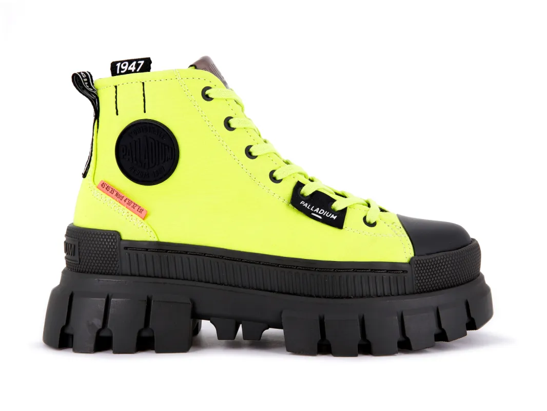 97242-312-M | REVOLT HI TX | WILD LIME sold by Palladium Boots