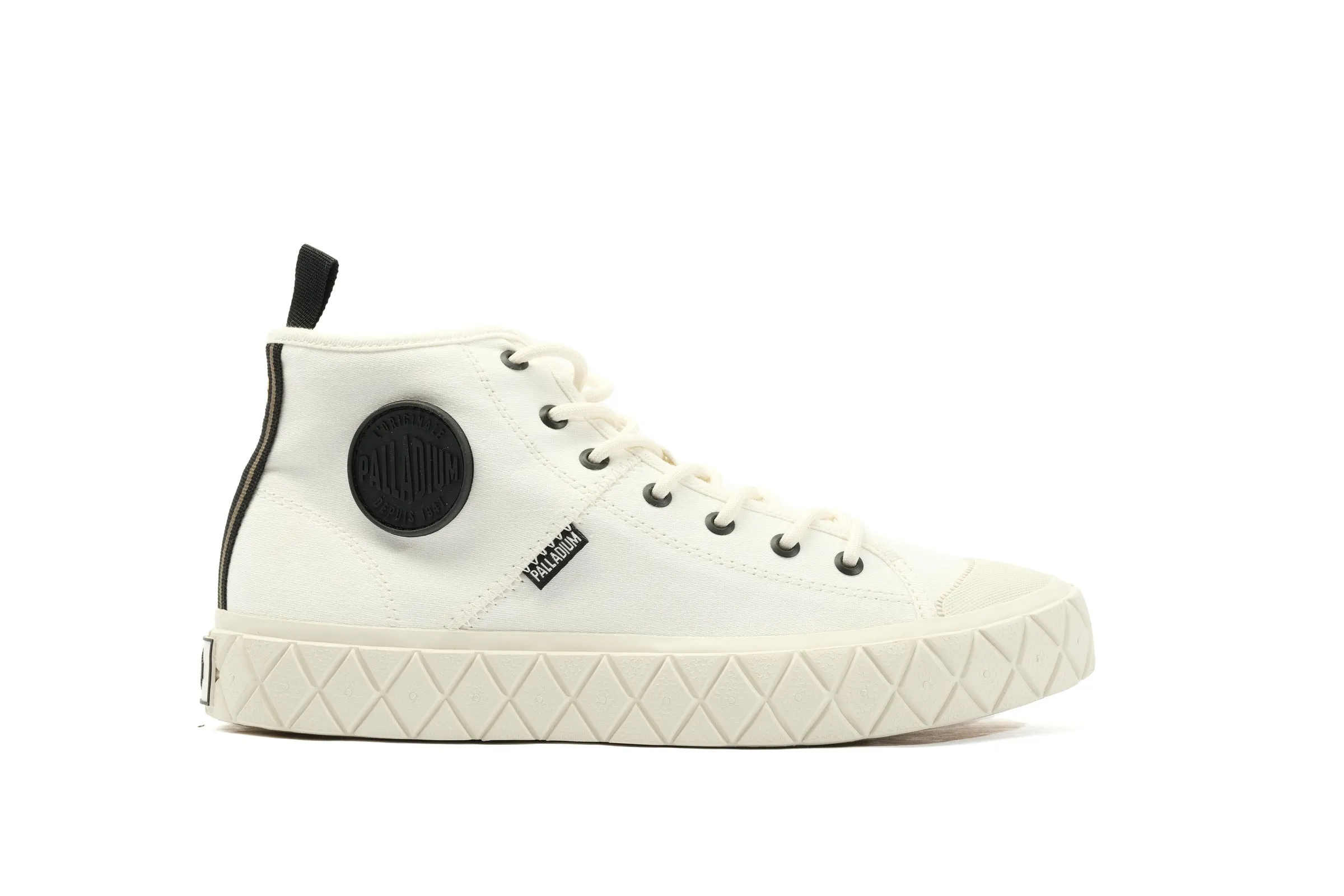 78570-116-M | PALLA ACE MID SUPPLY | STAR WHITE sold by Palladium Boots