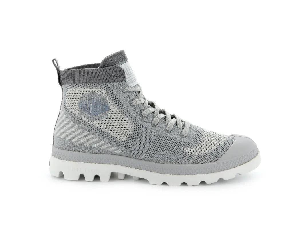 95749-710-M | PAMPA HI LITE KNIT | LILY WHITE/LILY WHITE sold by Palladium Boots