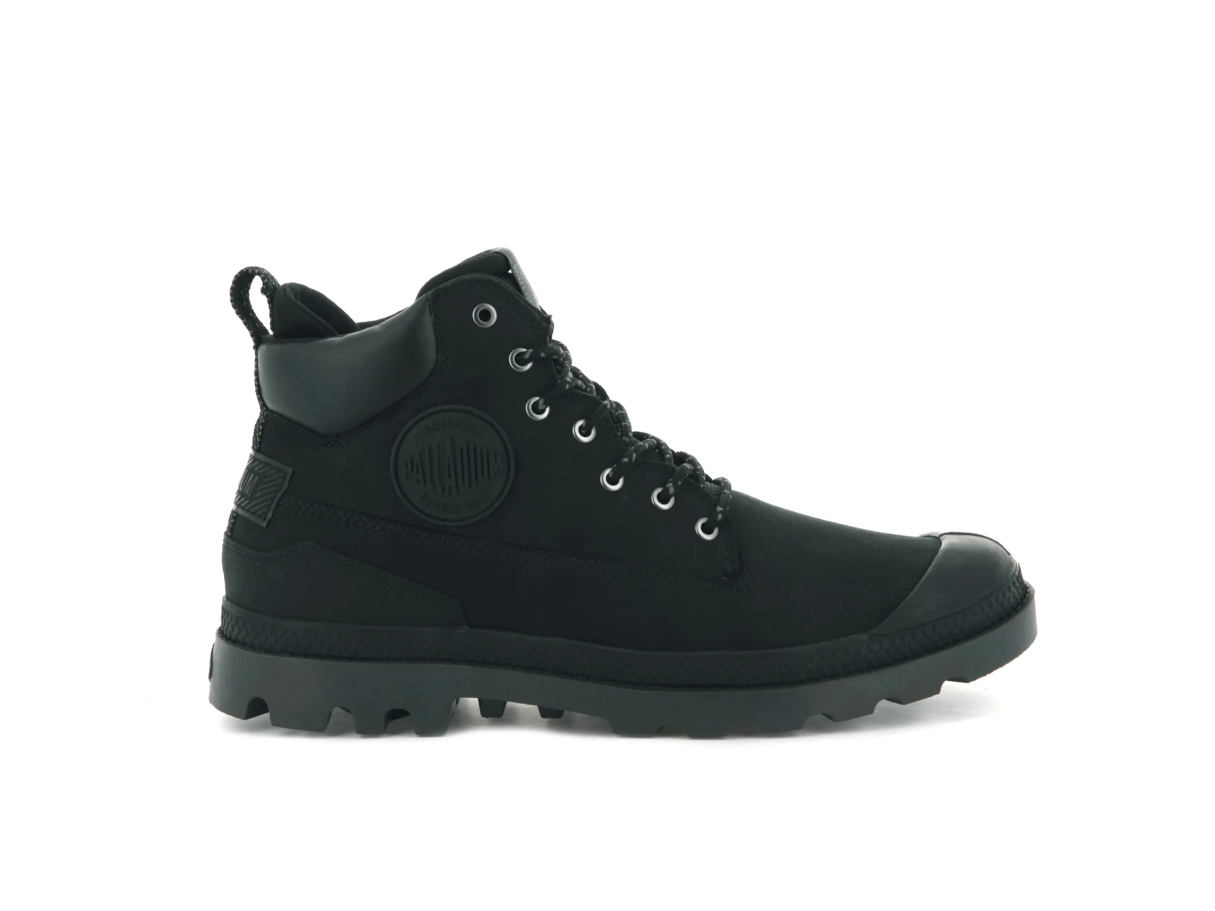 76472-008-M | PAMPA SC OUTSIDER WP+ | BLACK sold by Palladium Boots