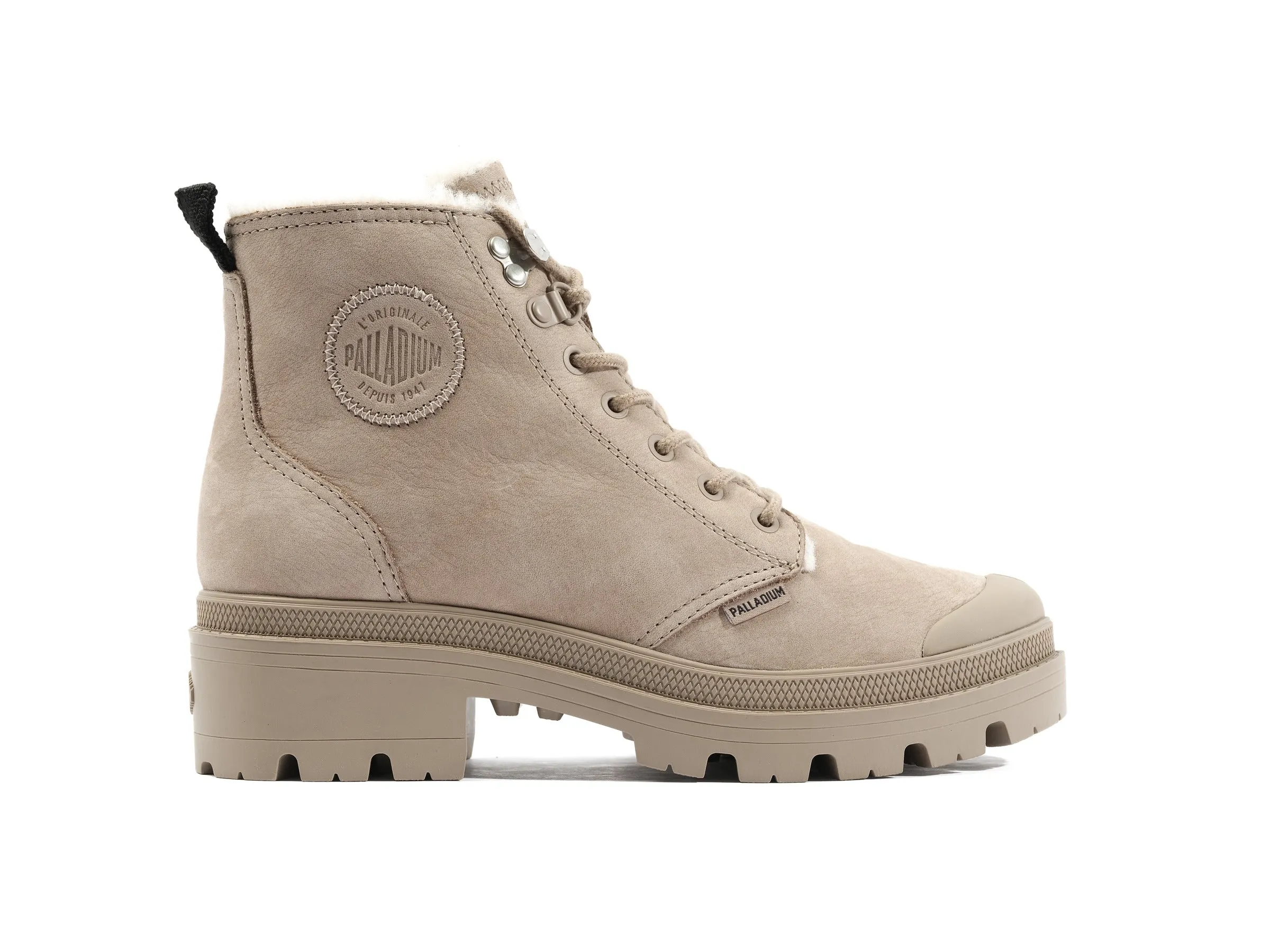 98867-211-M | PALLABASE NUBUCK ZIP WL | MISS DUNE sold by Palladium Boots