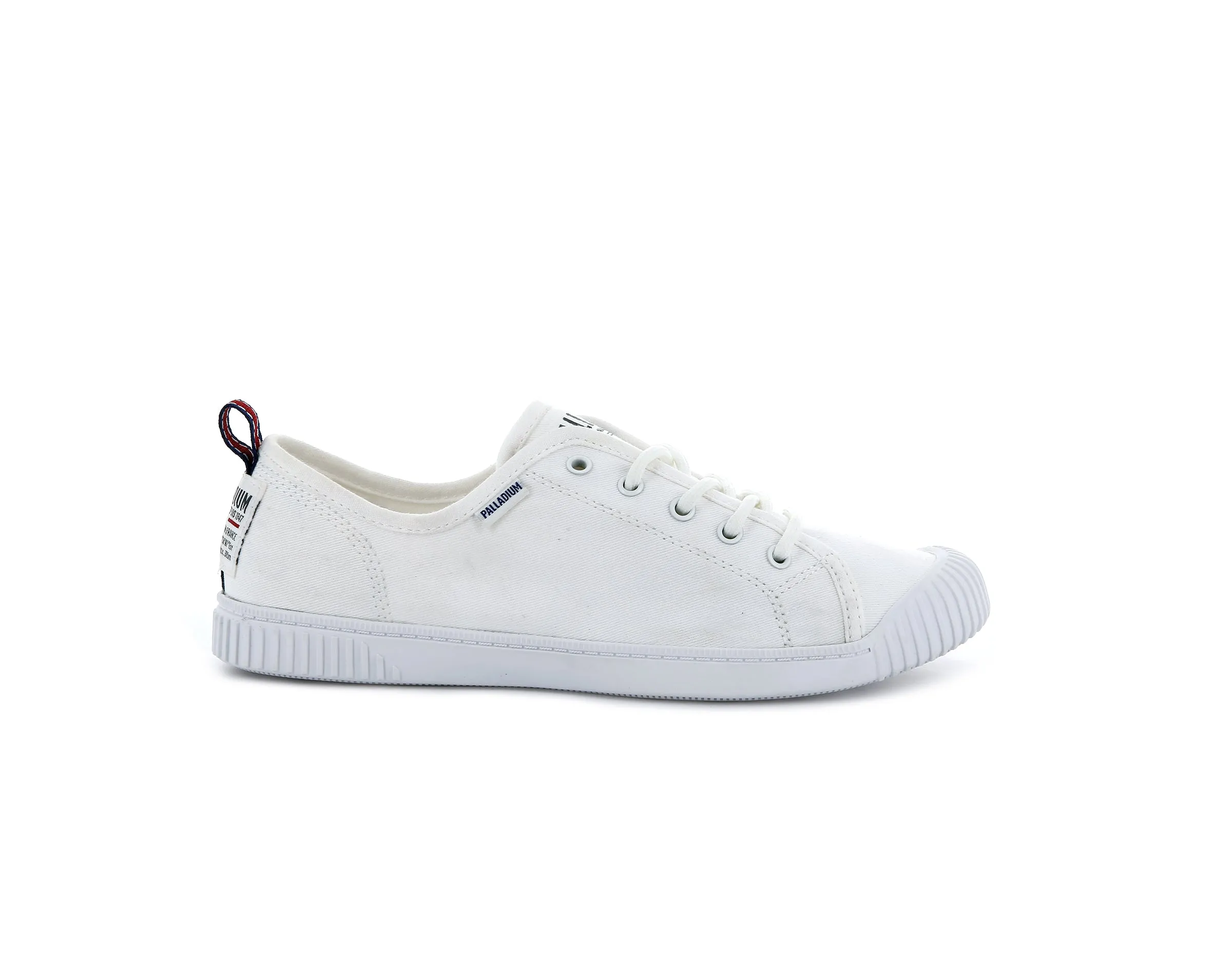 96661-116-M | EASY LACE CANVAS | STAR WHITE sold by Palladium Boots