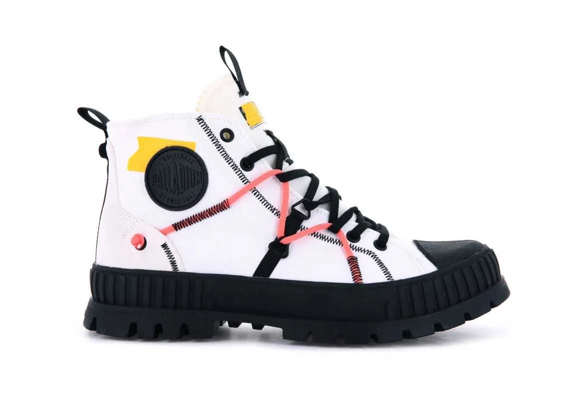 77194-116-M | PALLASHOCK RE-CRAFT | STAR WHITE sold by Palladium Boots