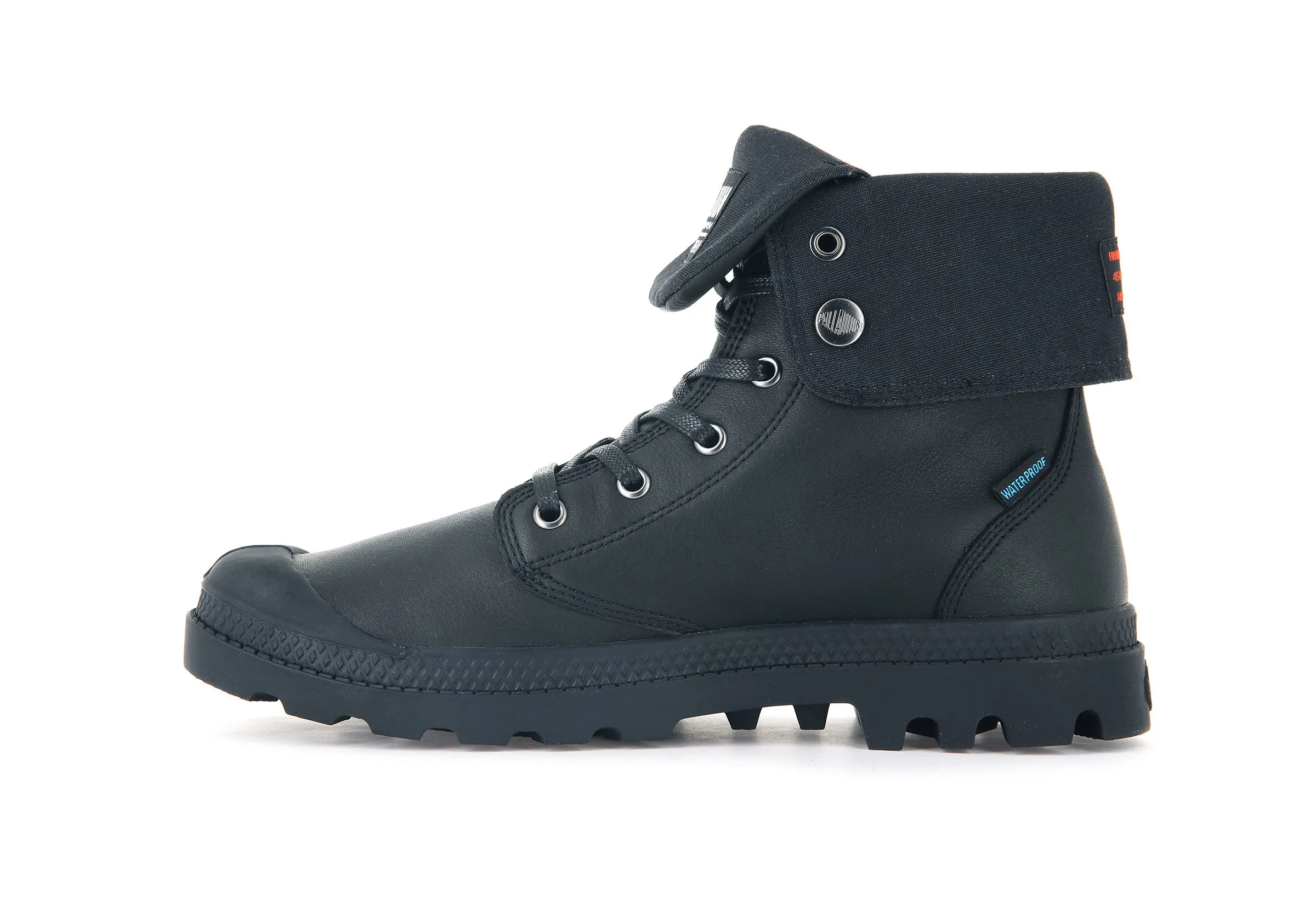 77167-010-M | BAGGY LEATHER ESS WP | BLACK/BLACK sold by Palladium Boots product image thumbnail 4