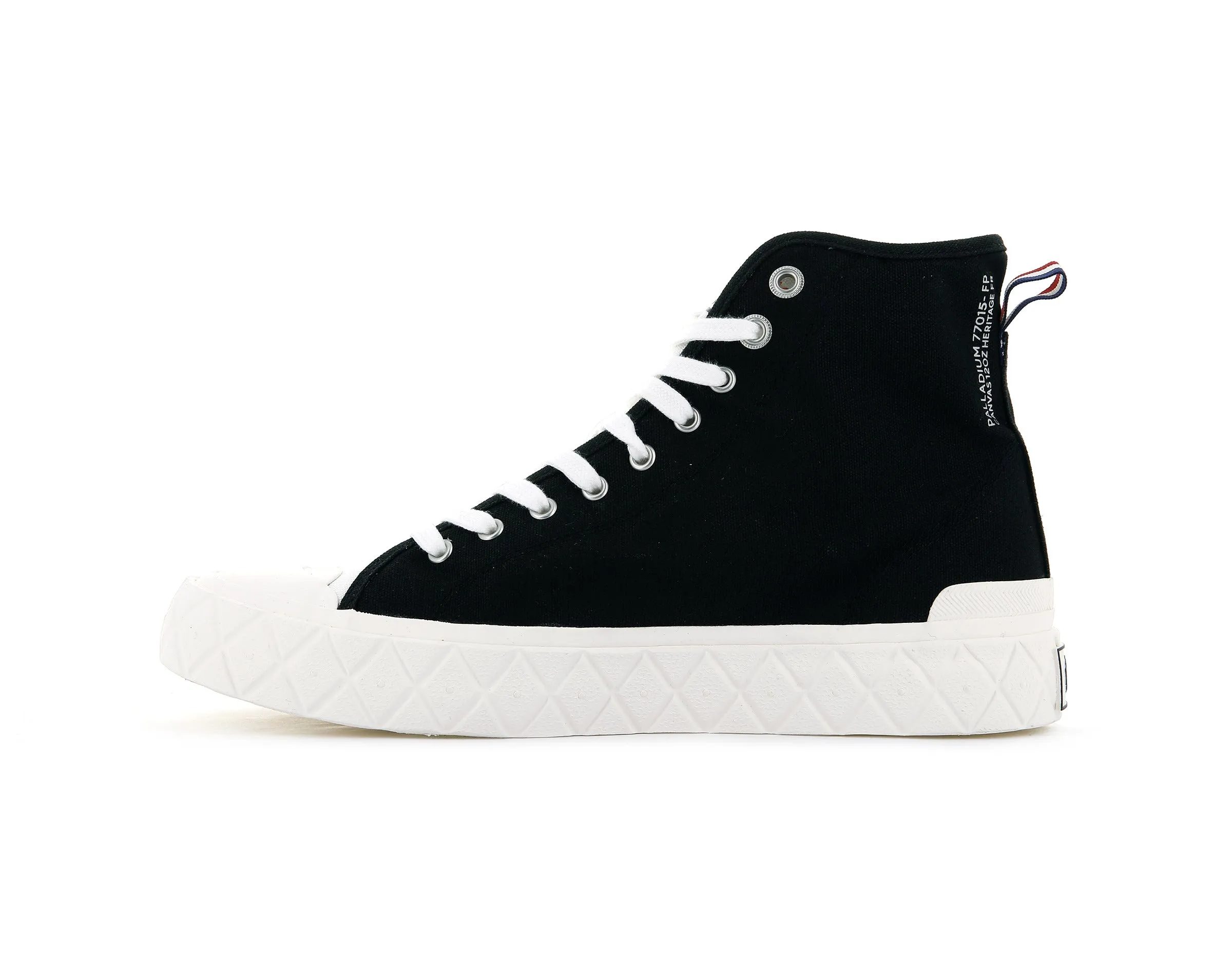 77015-030-M | PALLA ACE CANVAS MID | BLACK sold by Palladium Boots product image thumbnail 4