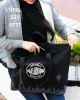 BG056-006 | PARIS TOTE | BLACK/GRAY sold by Palladium Boots