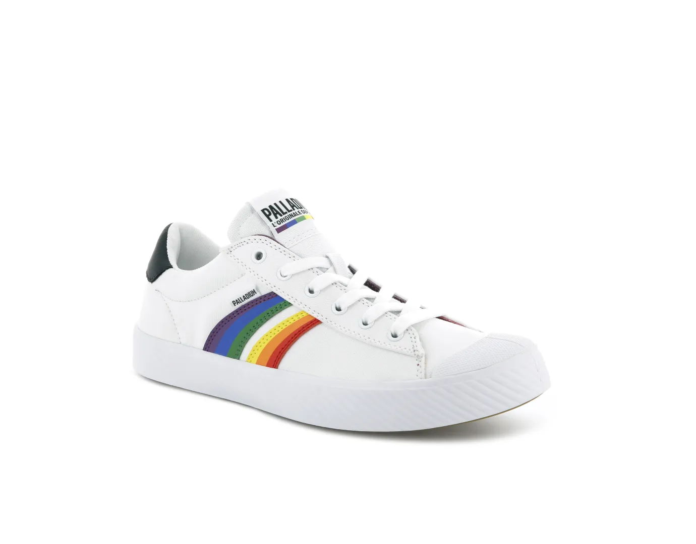 76520-132-M | PALLAPHOENIX PRIDE | WHITE/RAINBOW sold by Palladium Boots product image thumbnail 2