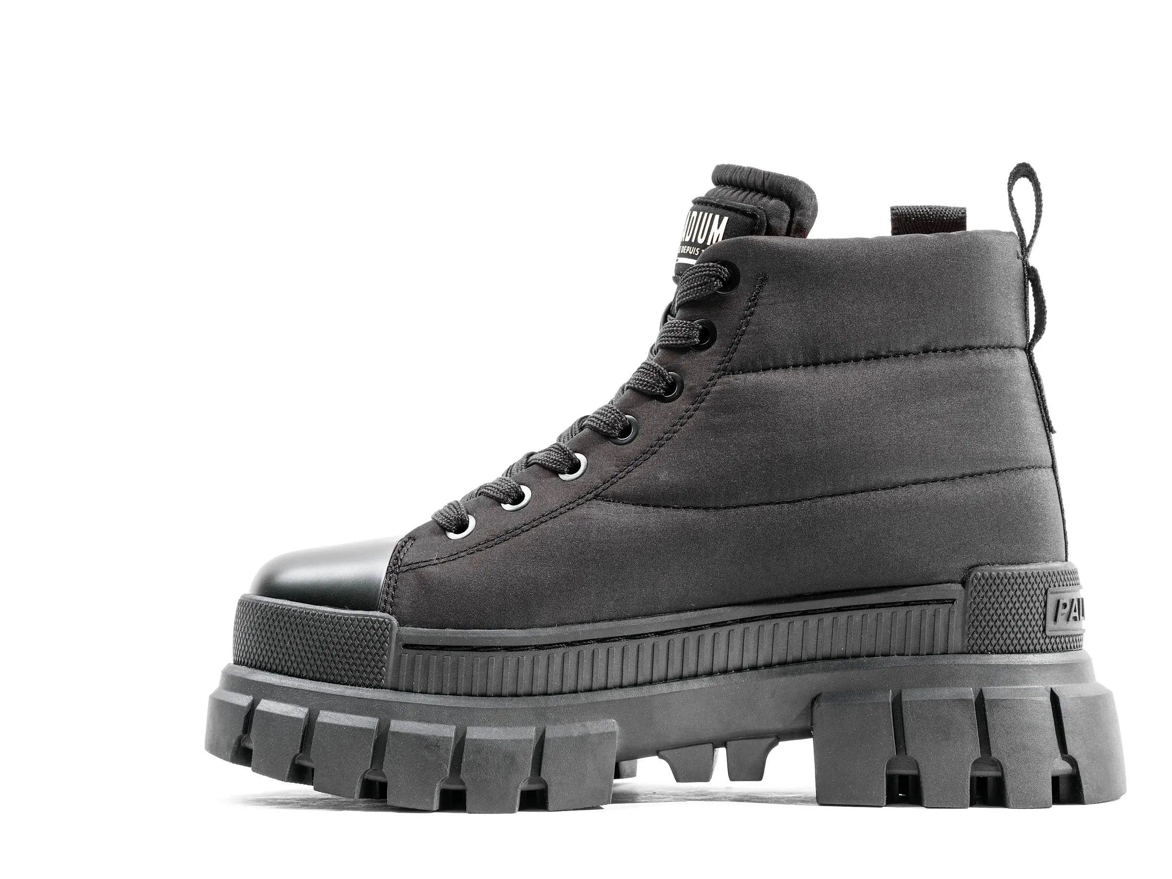 98863-001-M | REVOLT BOOT OVERCUSH | BLACK/BLACK sold by Palladium Boots product image thumbnail 4