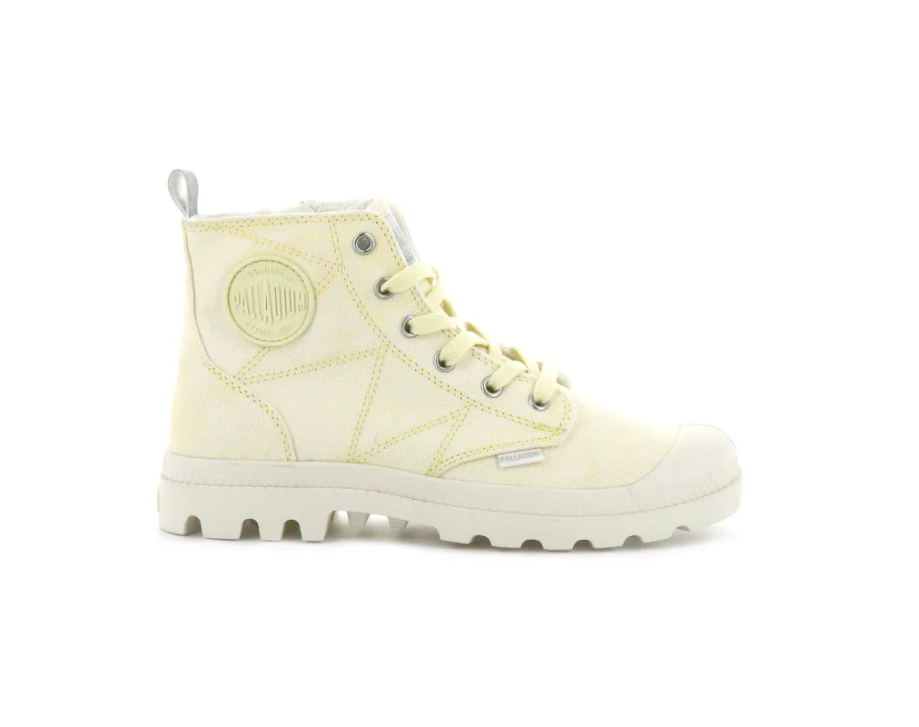 96693-701-M | PAMPA ZIP DESERTWASH | YELLOW sold by Palladium Boots