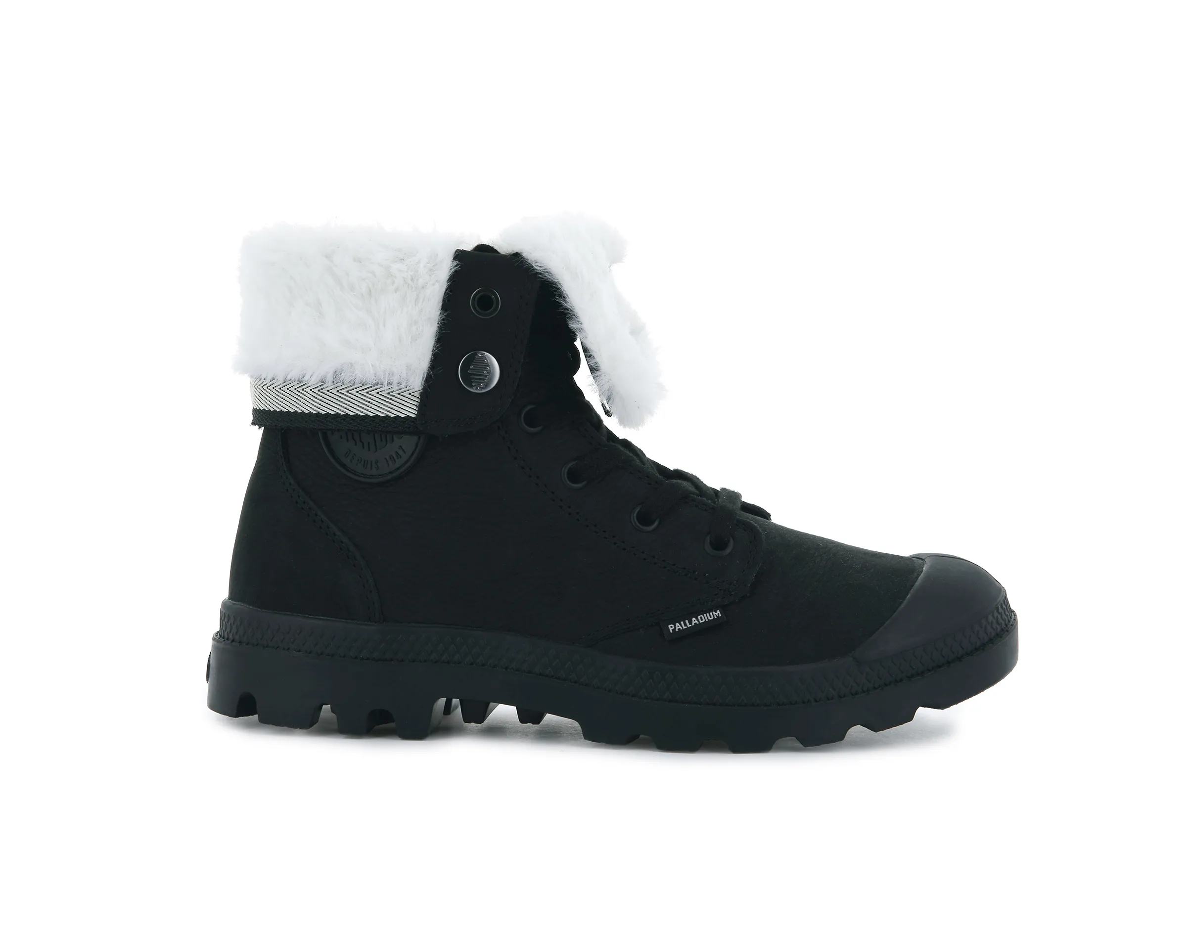 76890-008-M | BAGGY NBK WT | BLACK/BLACK sold by Palladium Boots