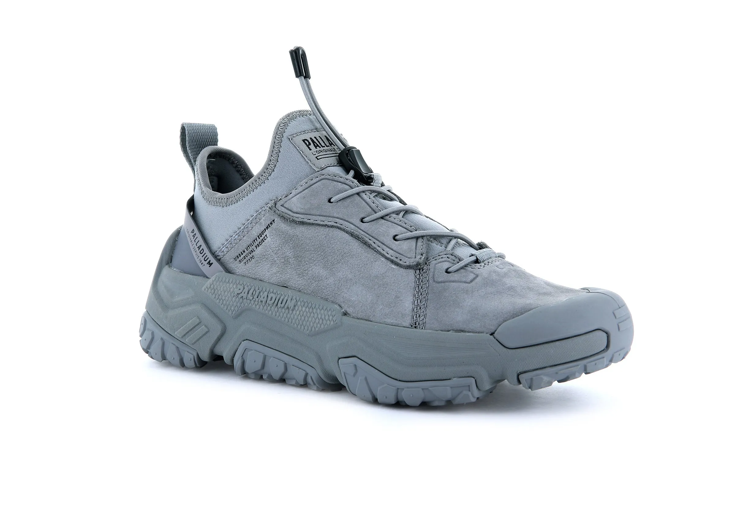 77170-071-M | OFF-GRID LO LEATHER | GRAY FLANNEL sold by Palladium Boots product image thumbnail 2