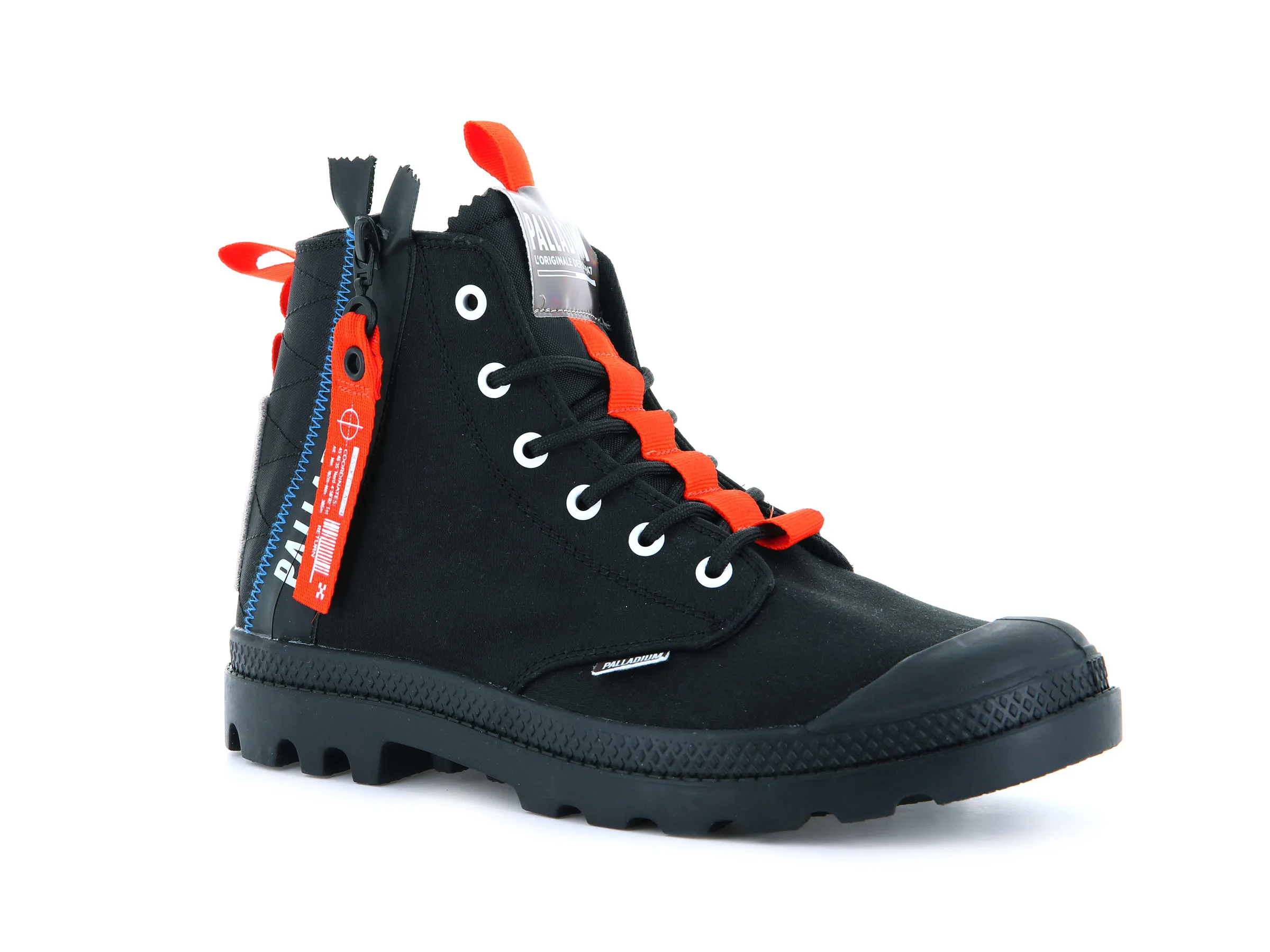 77357-001-M | PAMPA HI TICKET TO EARTH | BLACK/BLACK sold by Palladium Boots product image thumbnail 2