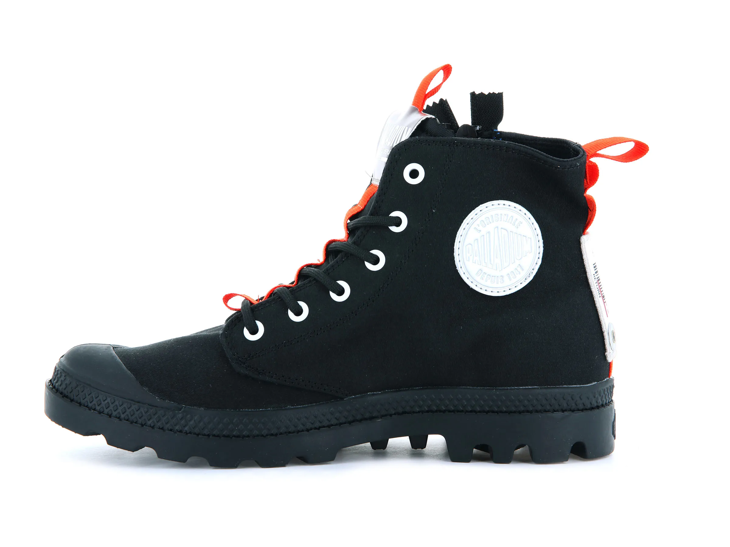 77357-001-M | PAMPA HI TICKET TO EARTH | BLACK/BLACK sold by Palladium Boots product image thumbnail 4